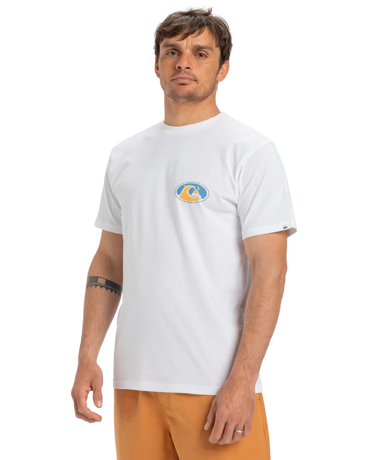 T-shirt EV Flower Chaos en blanc
