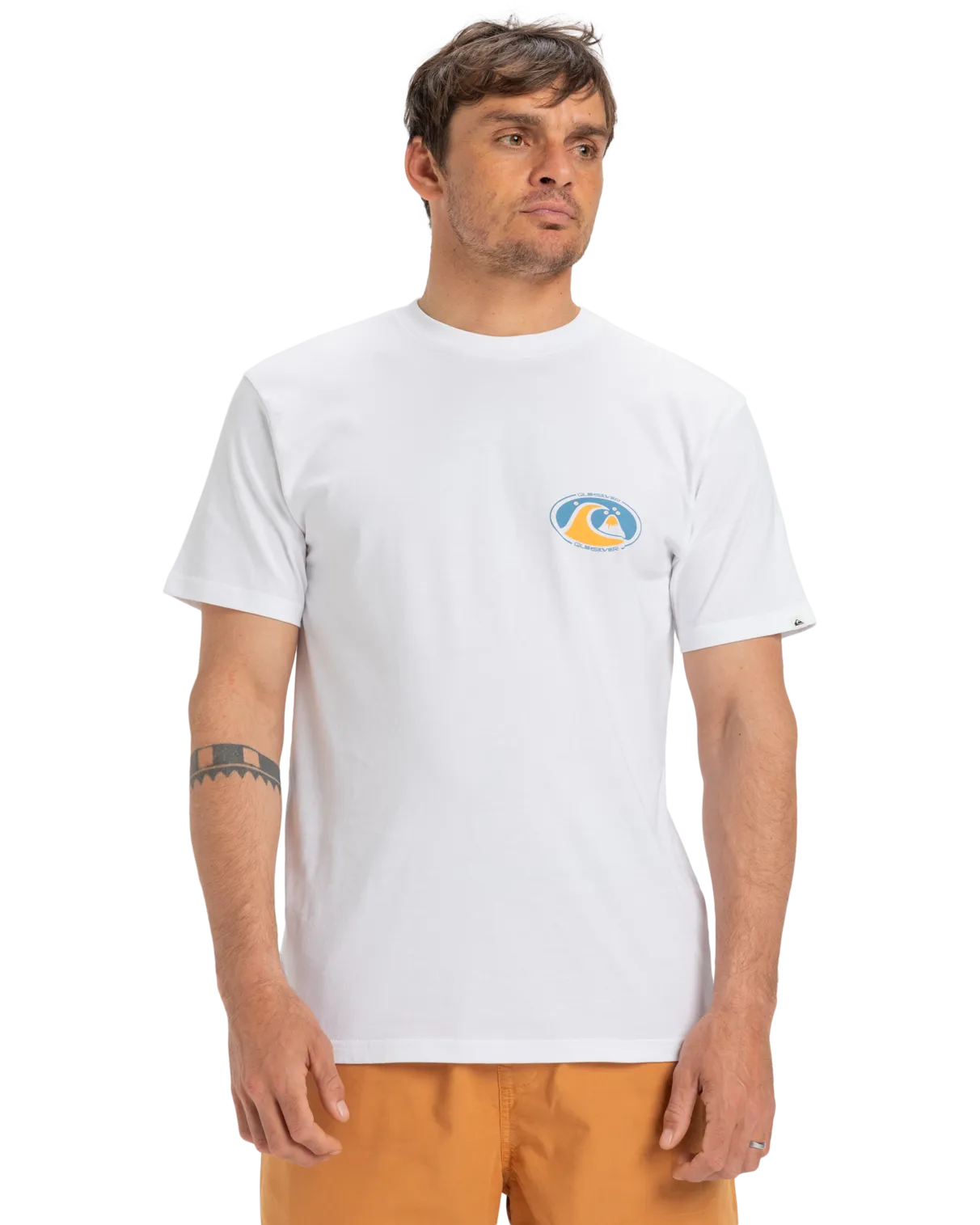 T-shirt EV Flower Chaos en blanc