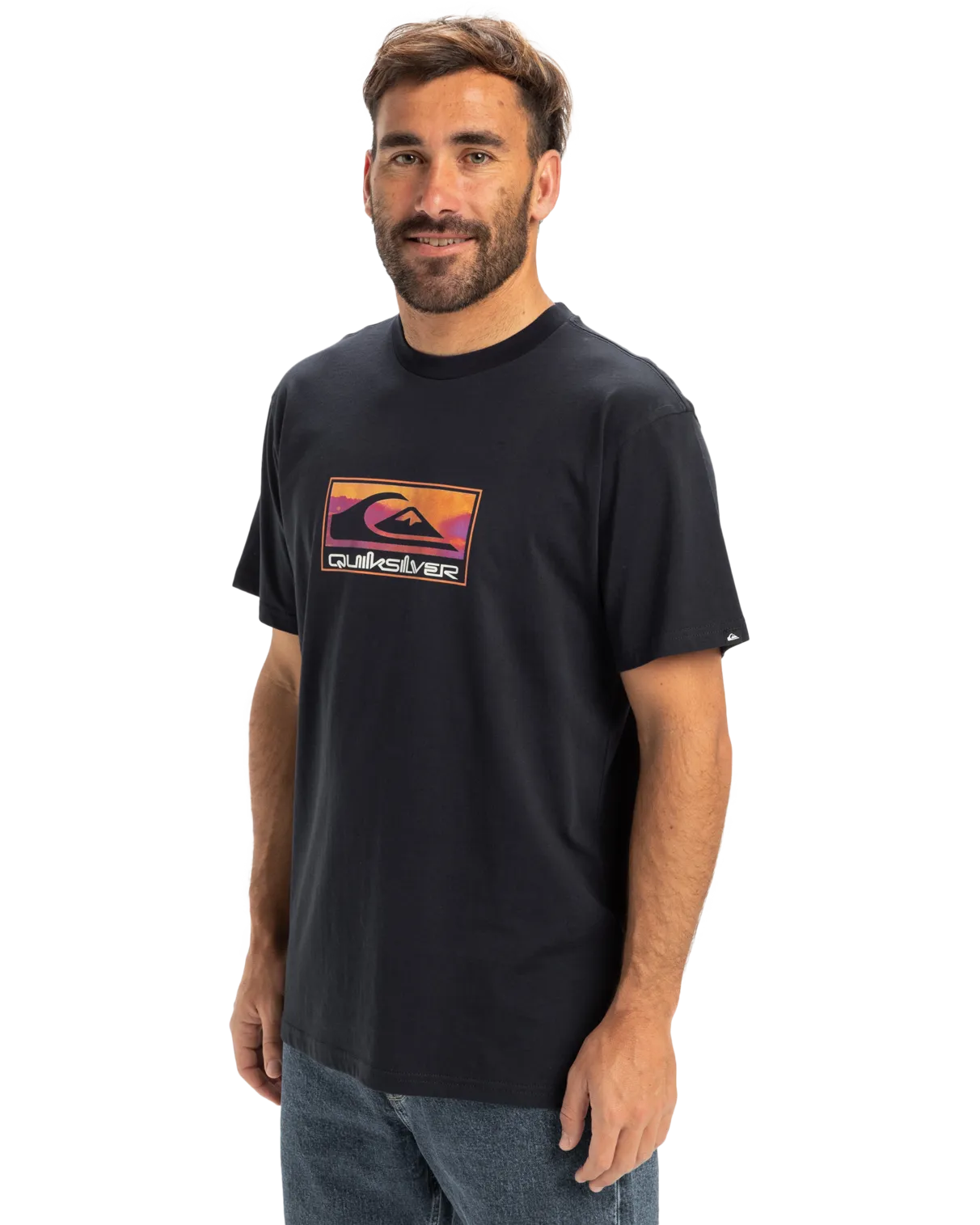 T-shirt EV Gradient Box en bleu marine foncé