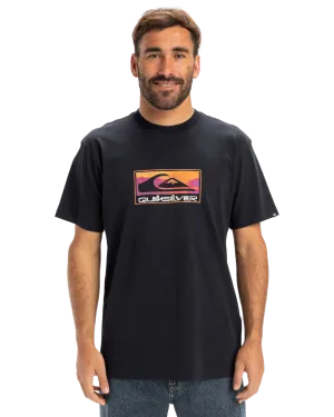 T-shirt EV Gradient Box en bleu marine foncé