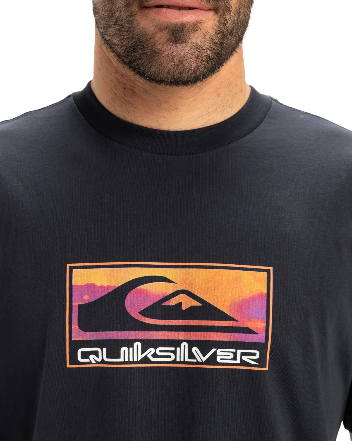 T-shirt EV Gradient Box en bleu marine foncé