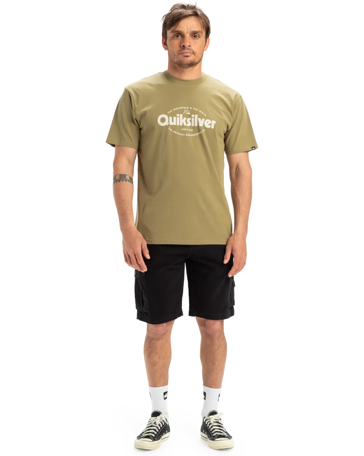 T-shirt EV Shape All Day en Aloès