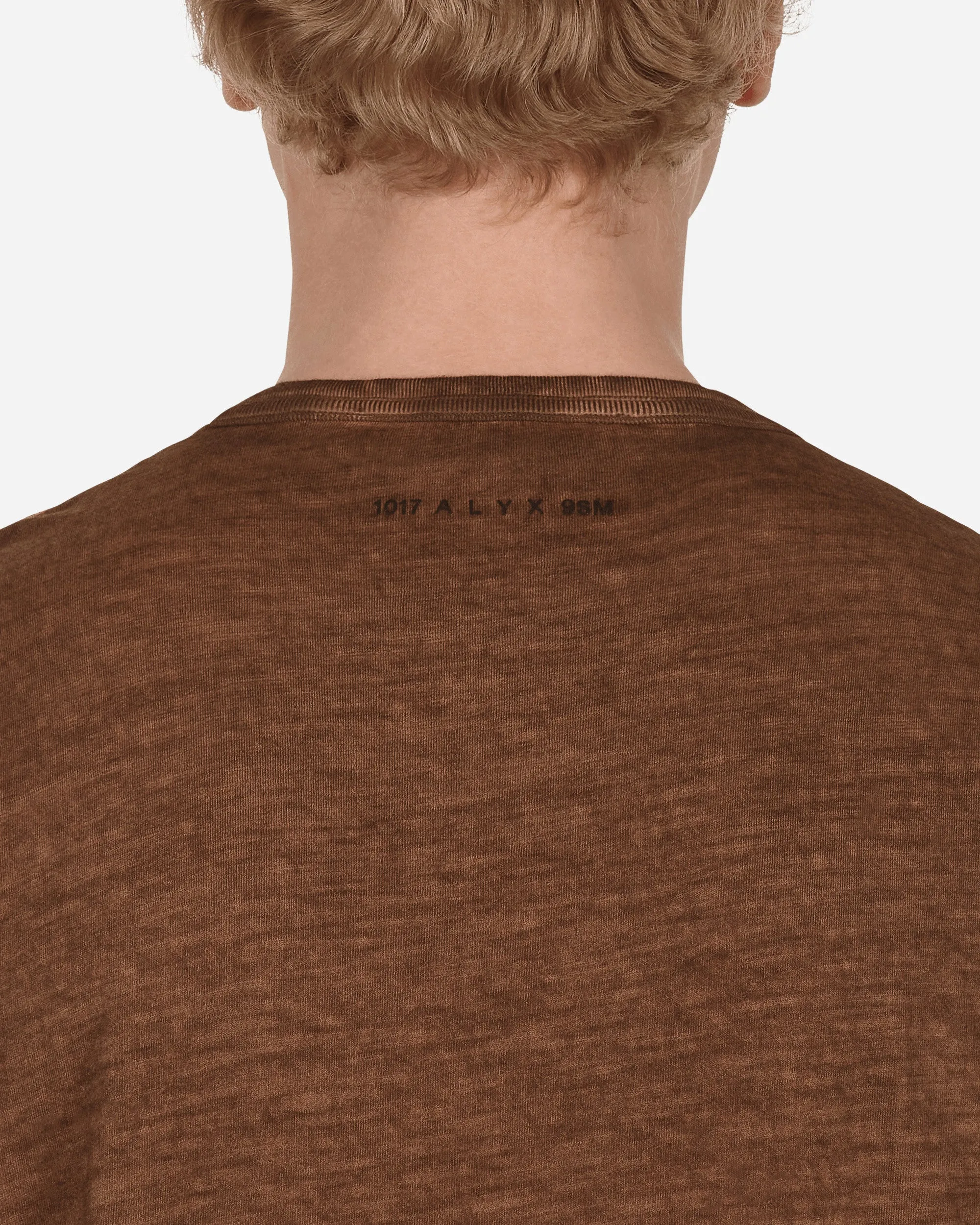 T-shirt exclusif avec logo marron