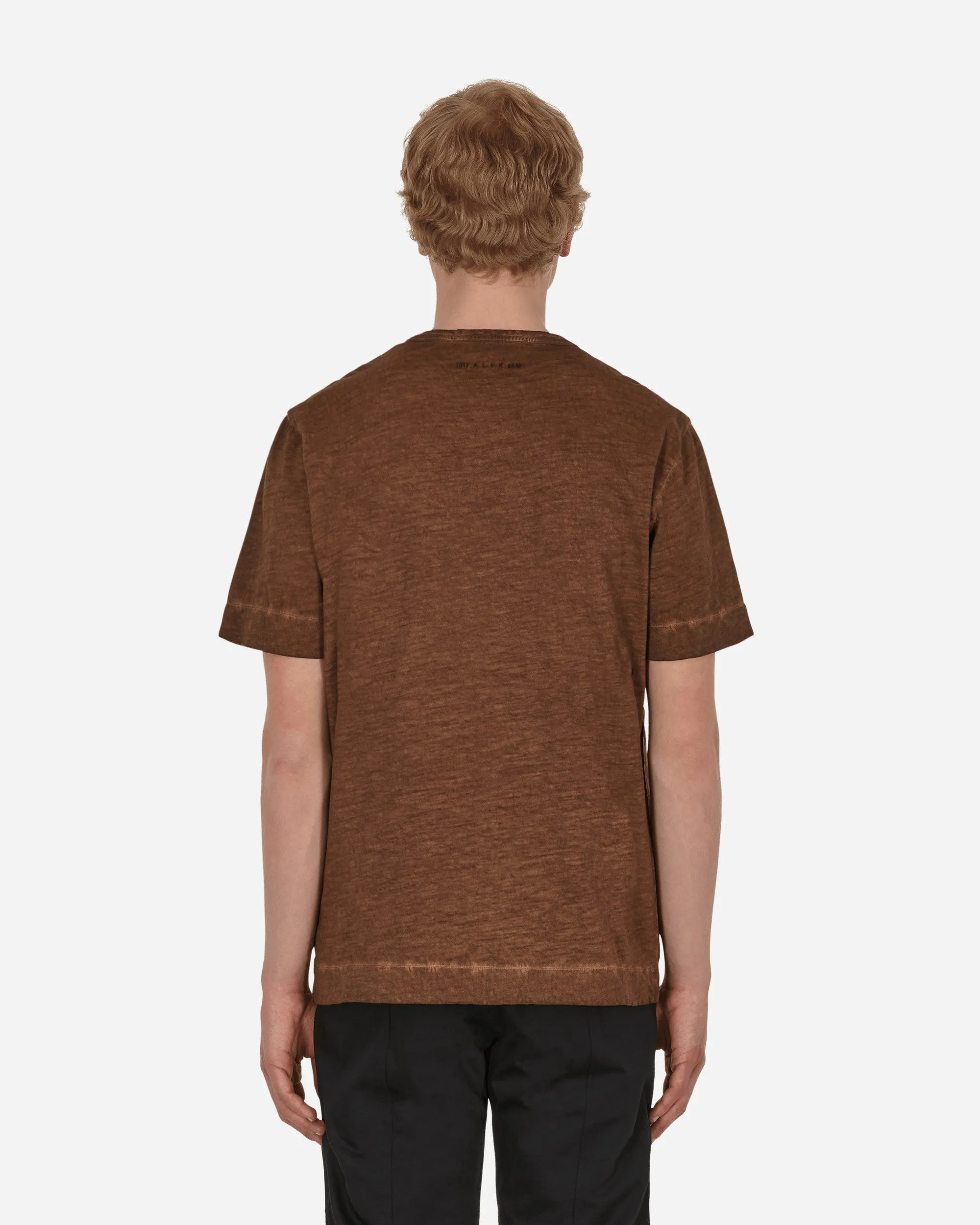 T-shirt exclusif avec logo marron