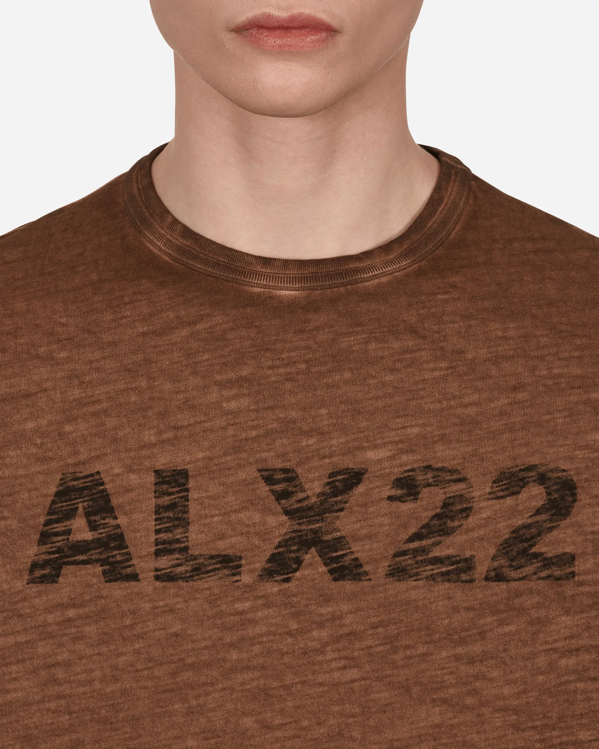 T-shirt exclusif avec logo marron