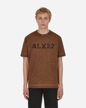 T-shirt exclusif avec logo marron