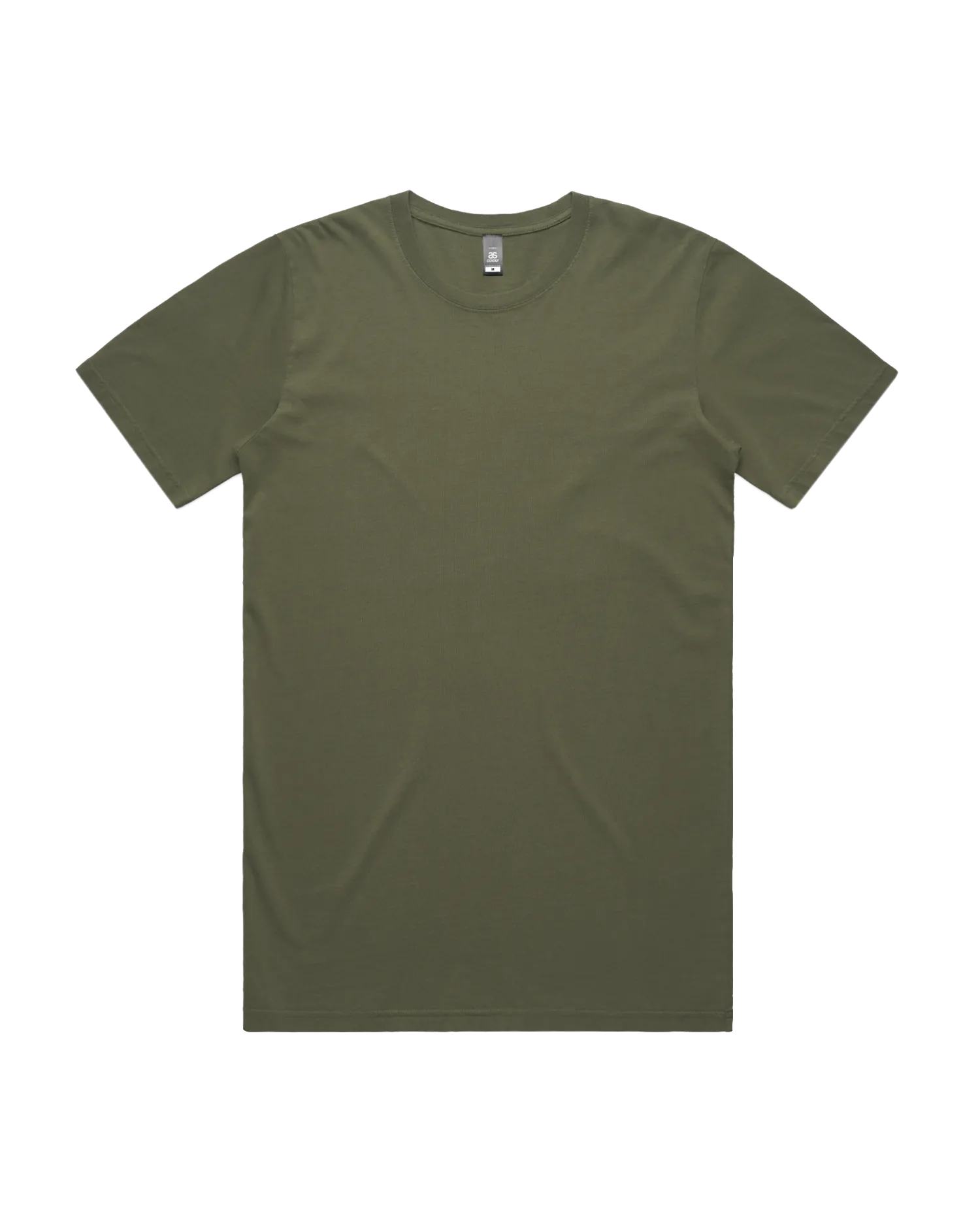 T-Shirt délavé en armée délavée