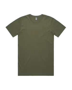 T-Shirt délavé en armée délavée
