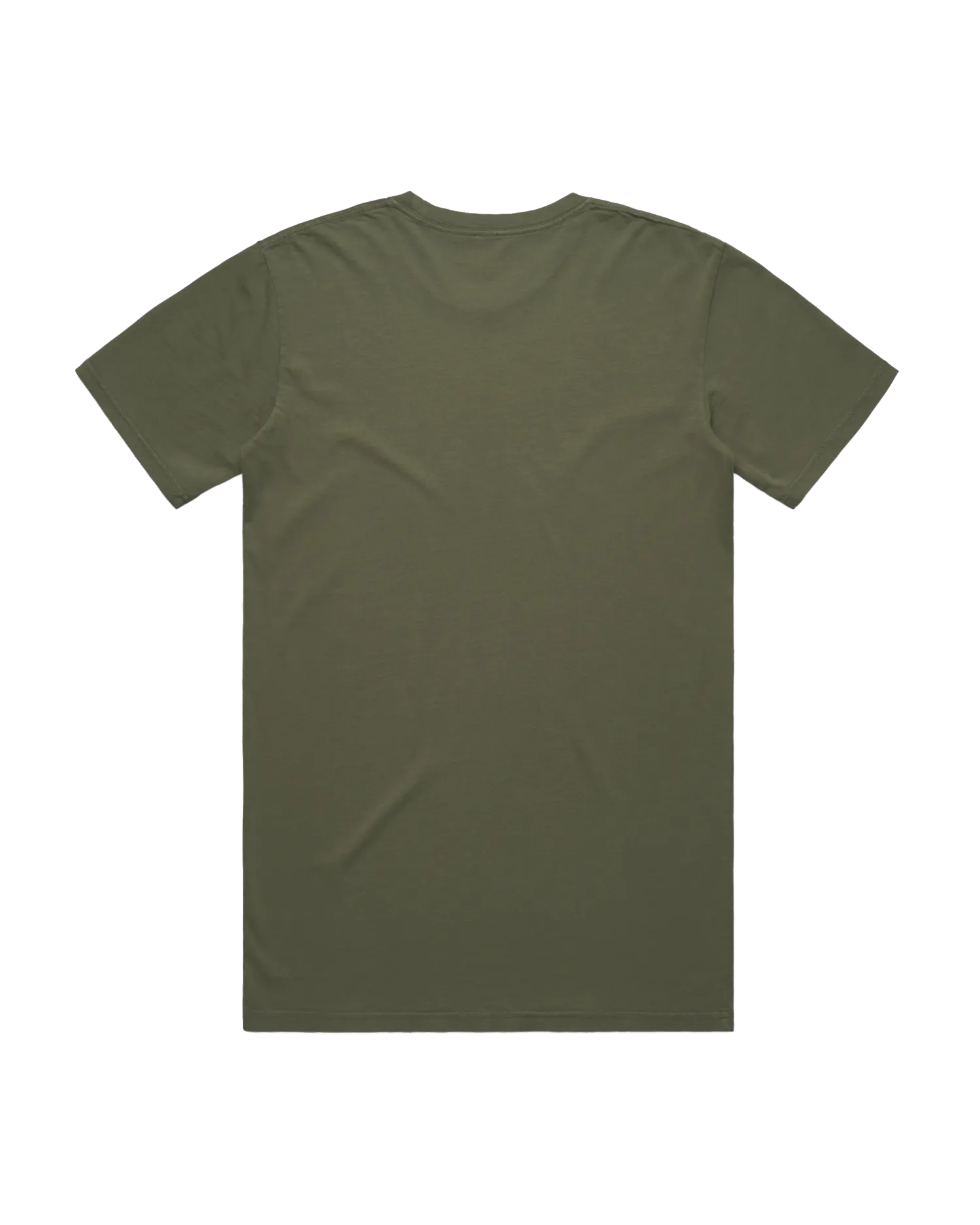 T-Shirt délavé en armée délavée