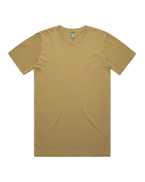 T-Shirt délavé en moutarde fanée