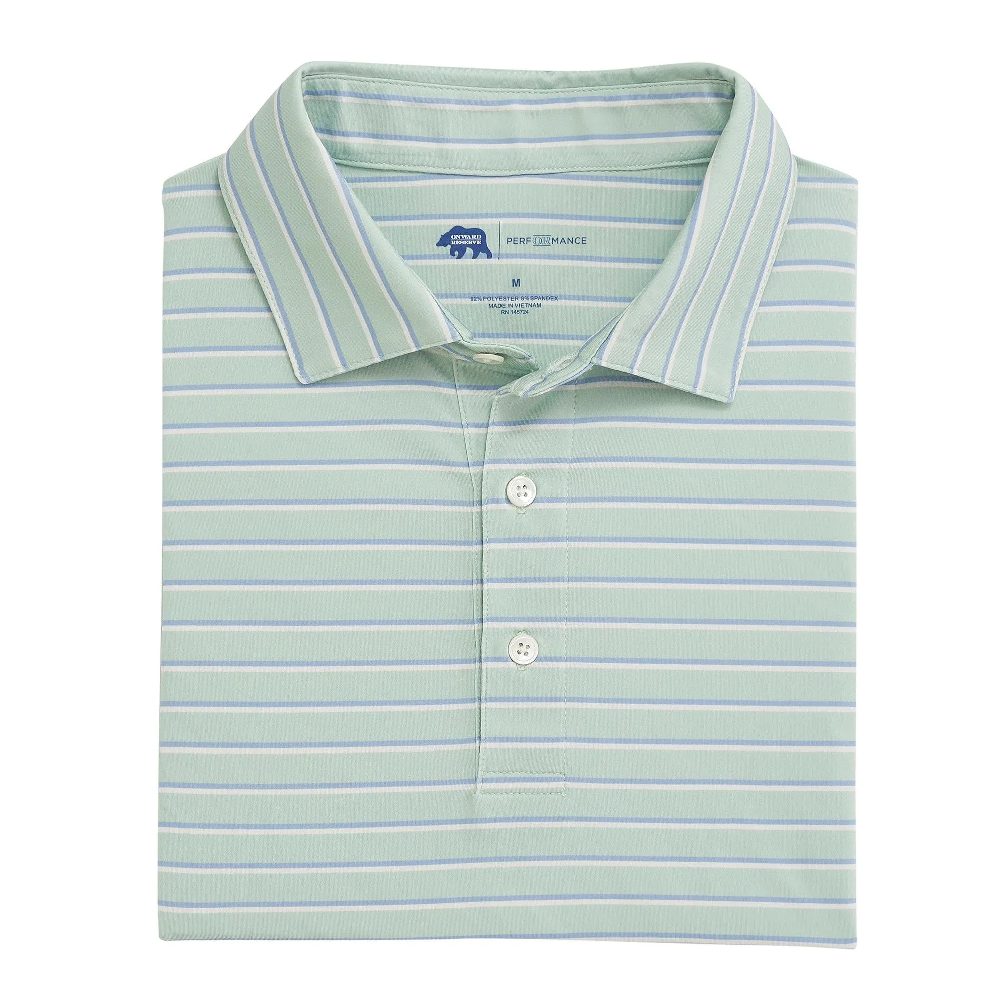 Polo Performance à Rayures Fairway
