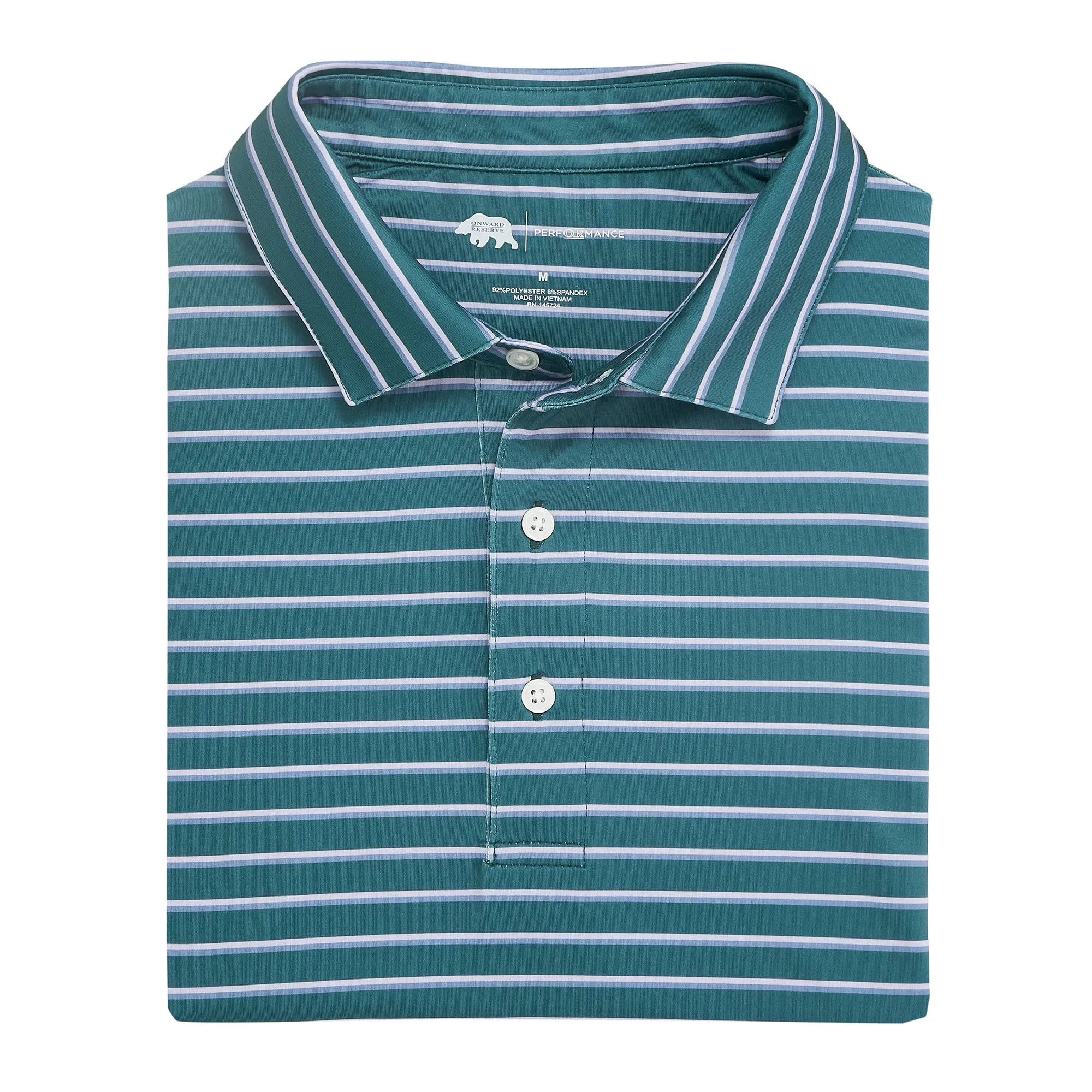 Polo Performance à Rayures Fairway