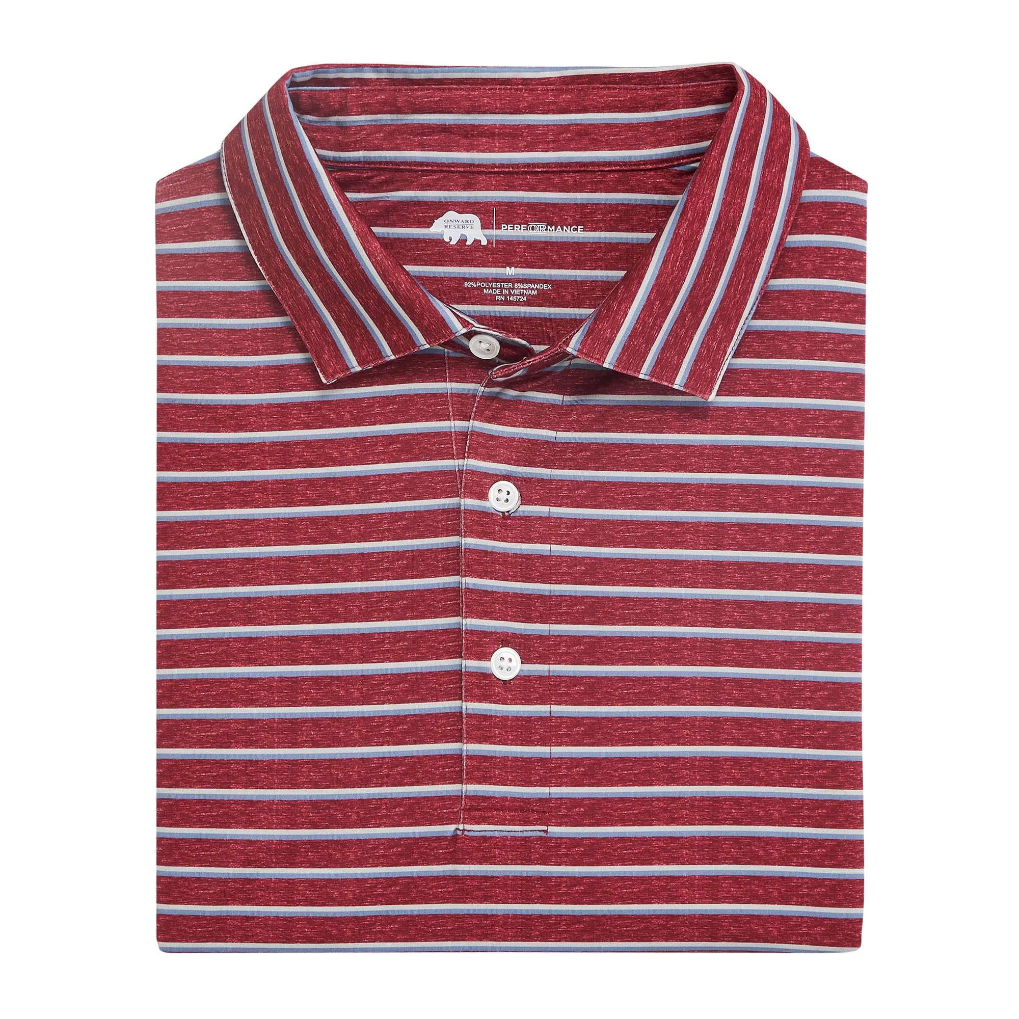 Polo Performance à Rayures Fairway