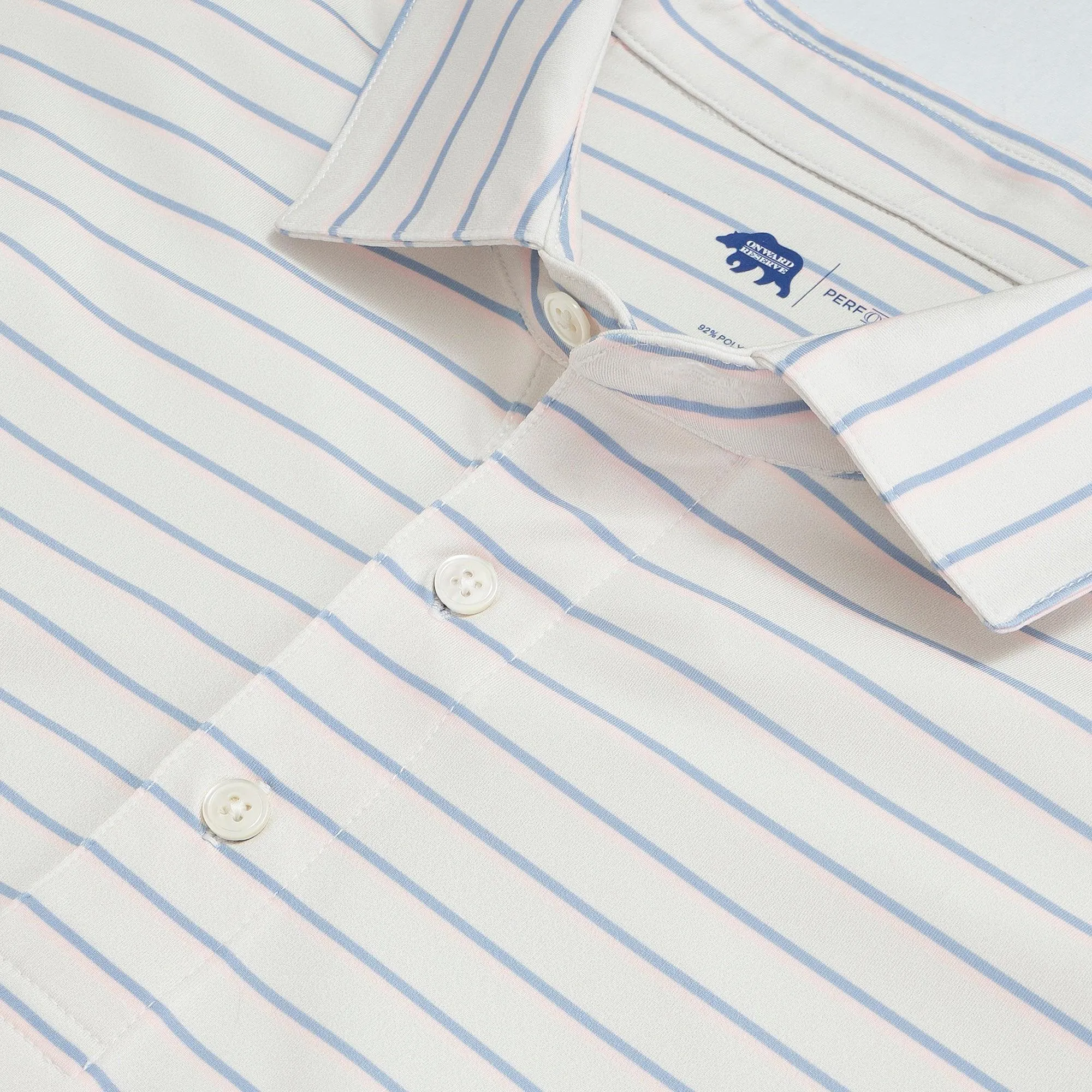 Polo Performance à Rayures Fairway