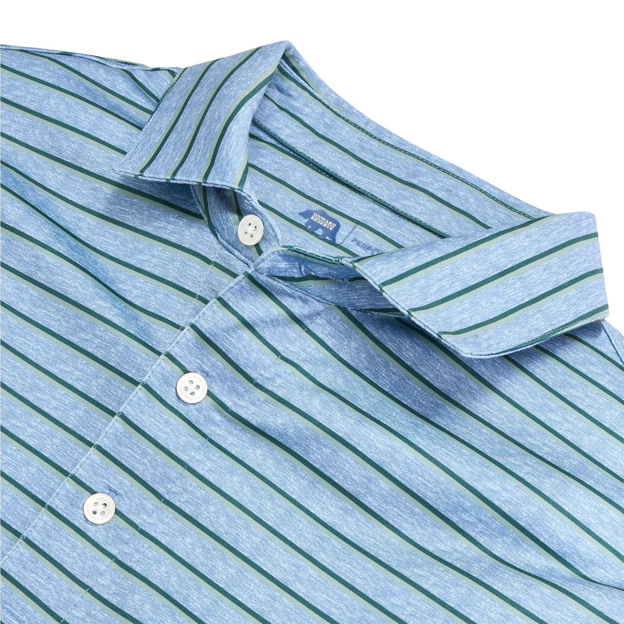 Polo Performance à Rayures Fairway