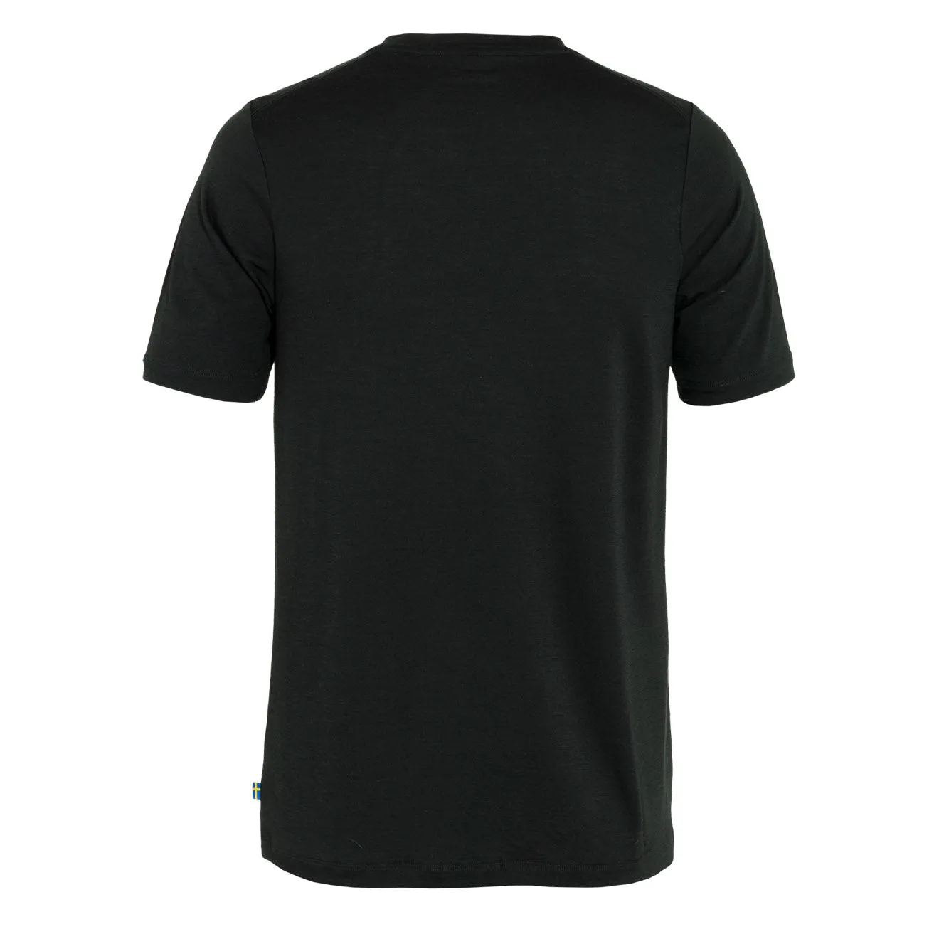 Fjallraven Abisko T-Shirt à manches courtes en laine avec logo Noir