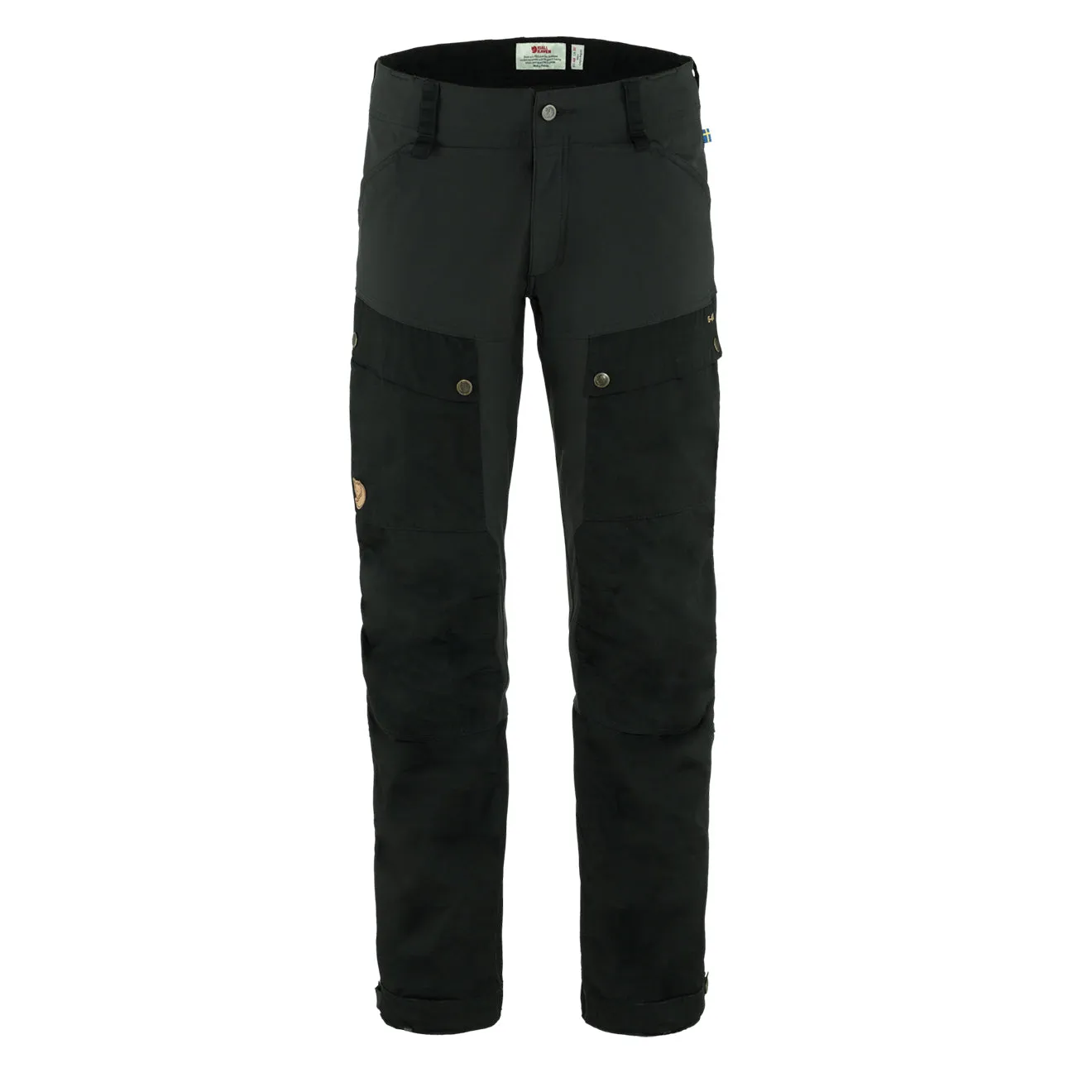 Pantalon Fjallraven Keb Regular Leg Noir