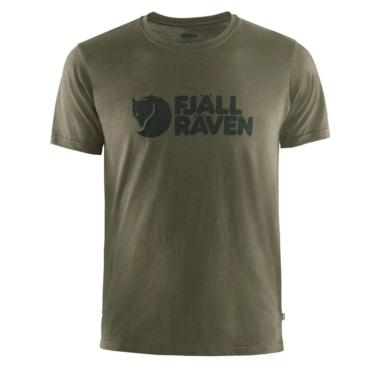 T-shirt à logo Fjallraven vert olive foncé