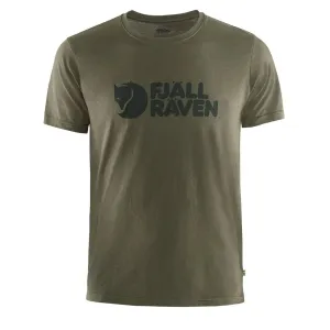T-shirt à logo Fjallraven vert olive foncé