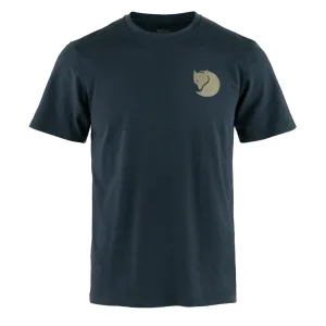 T-shirt Fjallraven Walk With Nature Bleu Marine Foncé