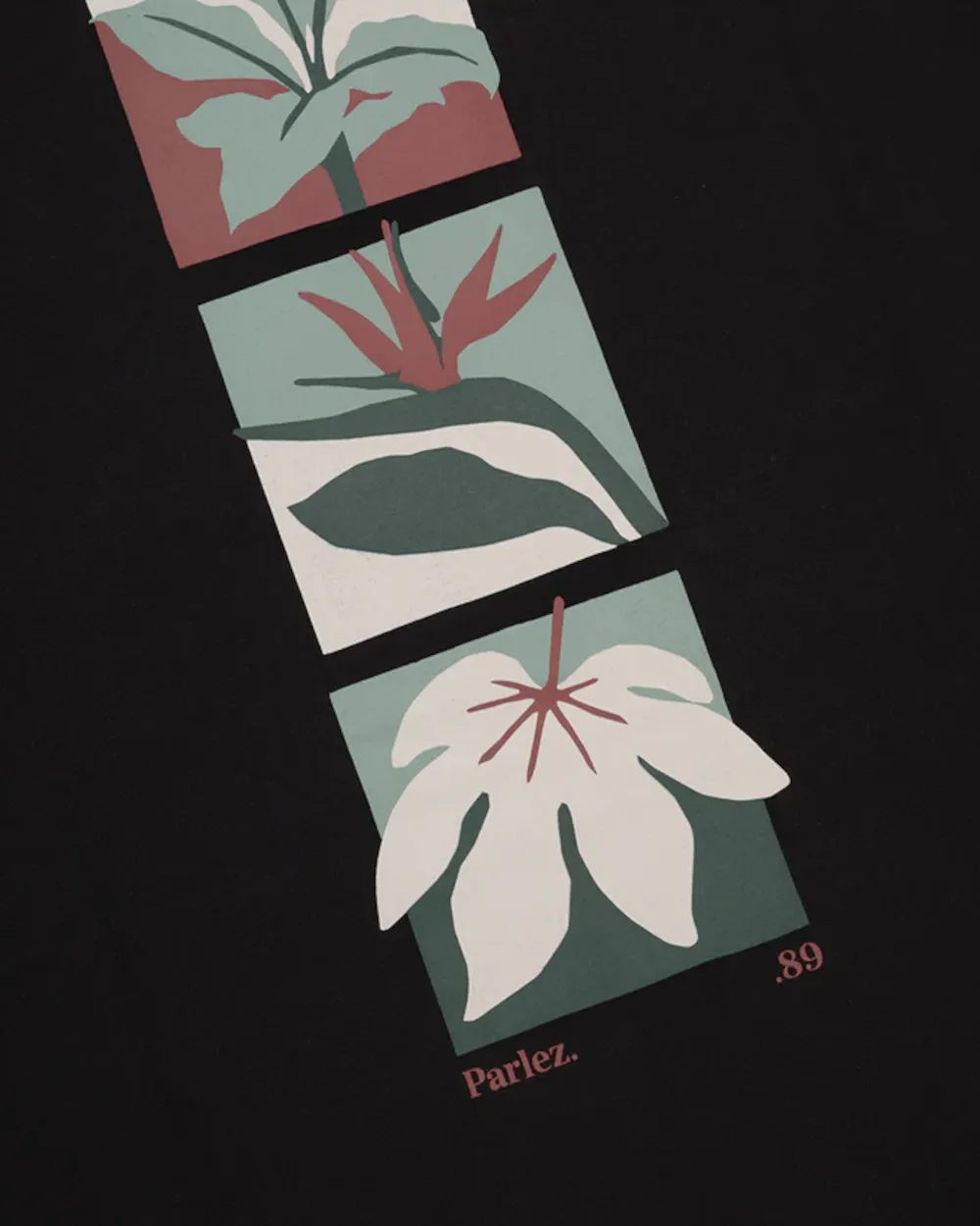 T-Shirt Flora en Noir