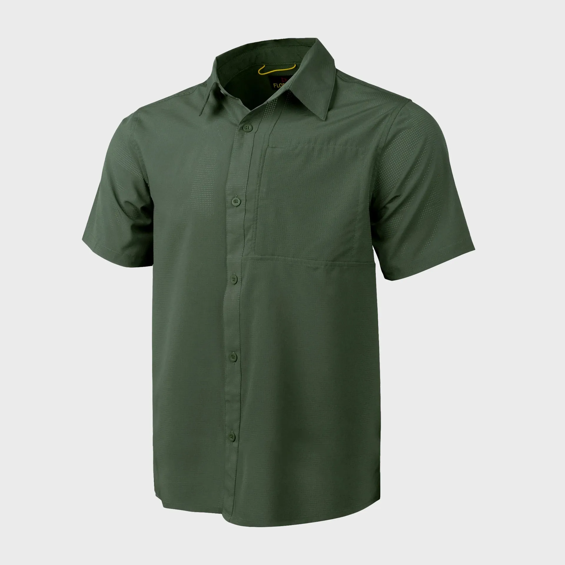 Chemise à manches courtes Florence Marine Airtex Expedition - Thym