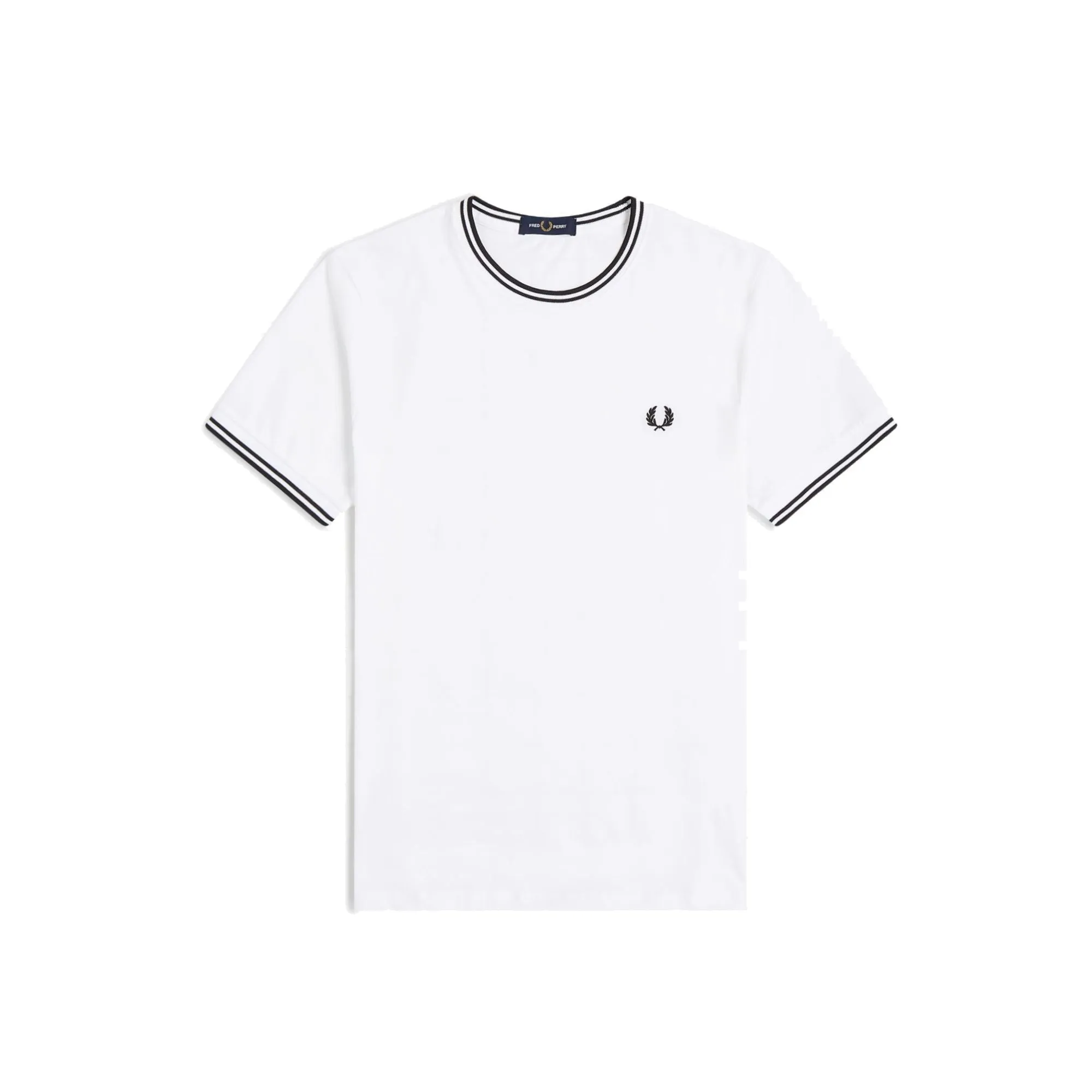 Fred Perry M1588 T-Shirt à bouts jumeaux