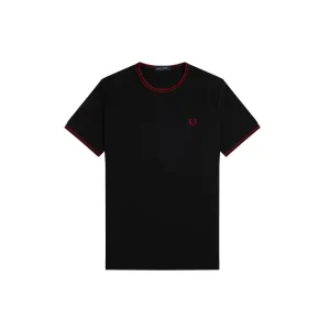 Fred Perry M1588 T-Shirt à bouts jumeaux