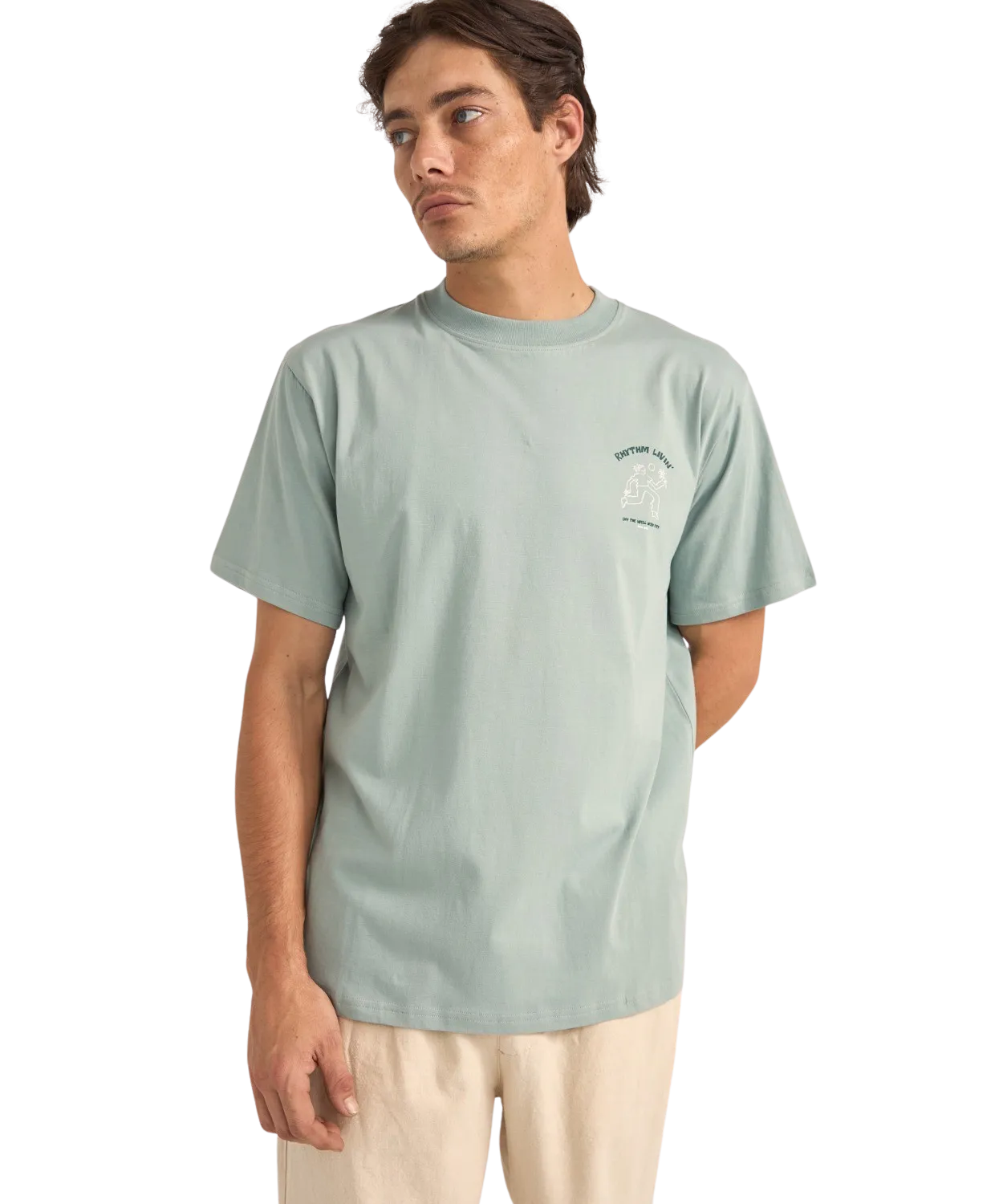 T-shirt Freedom en écume de mer