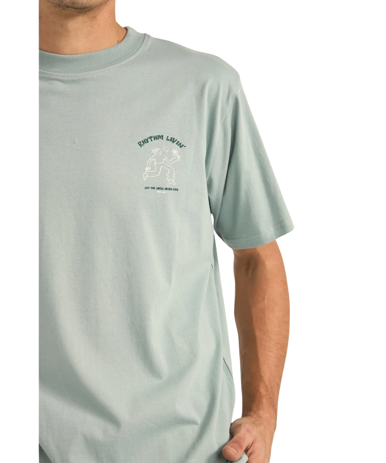 T-shirt Freedom en écume de mer