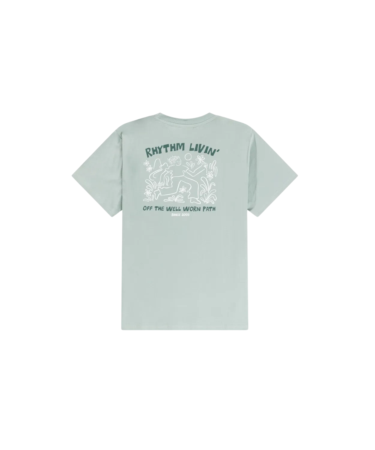 T-shirt Freedom en écume de mer