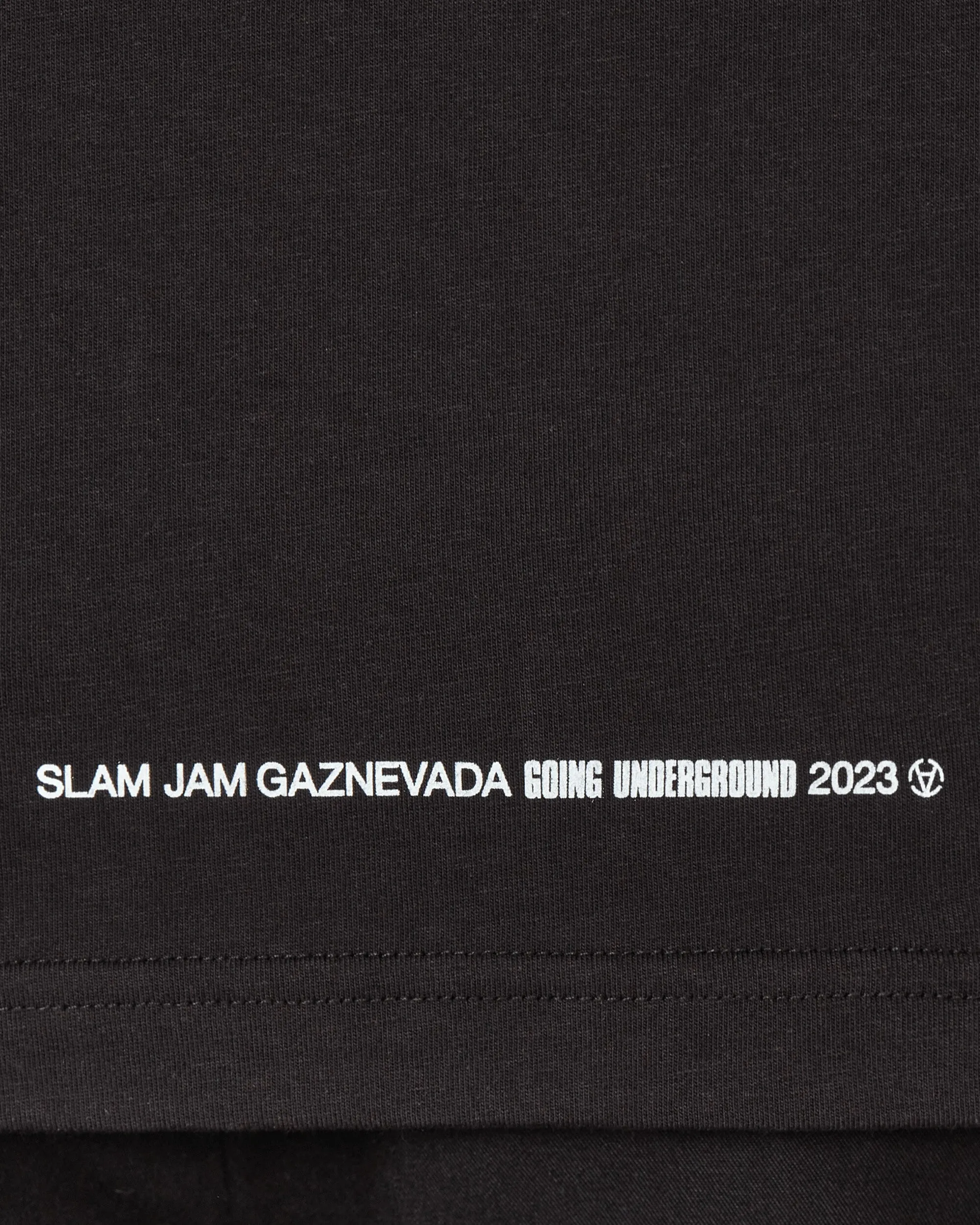 T-shirt graphique Gaznevada Noir
