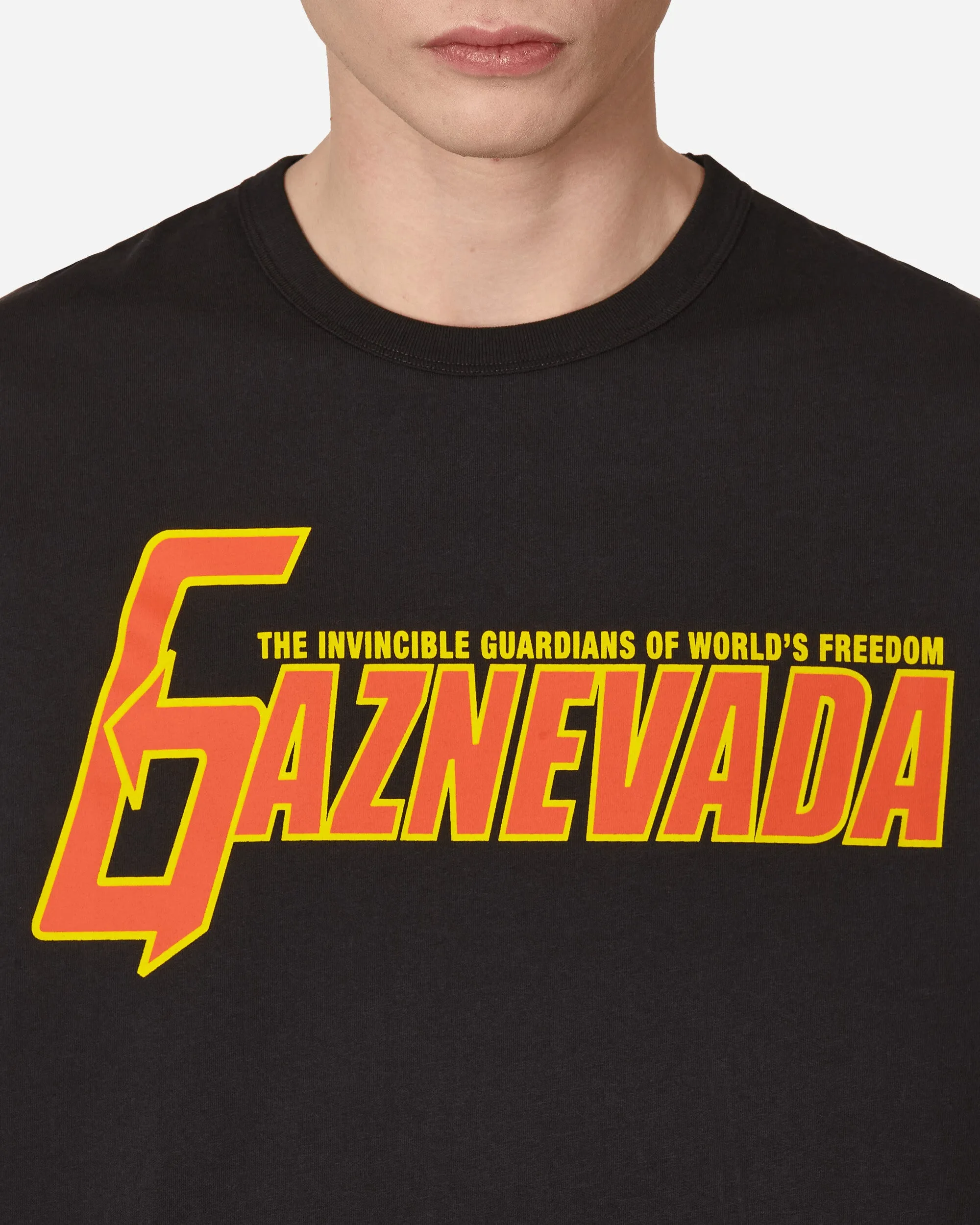 T-shirt graphique Gaznevada Noir