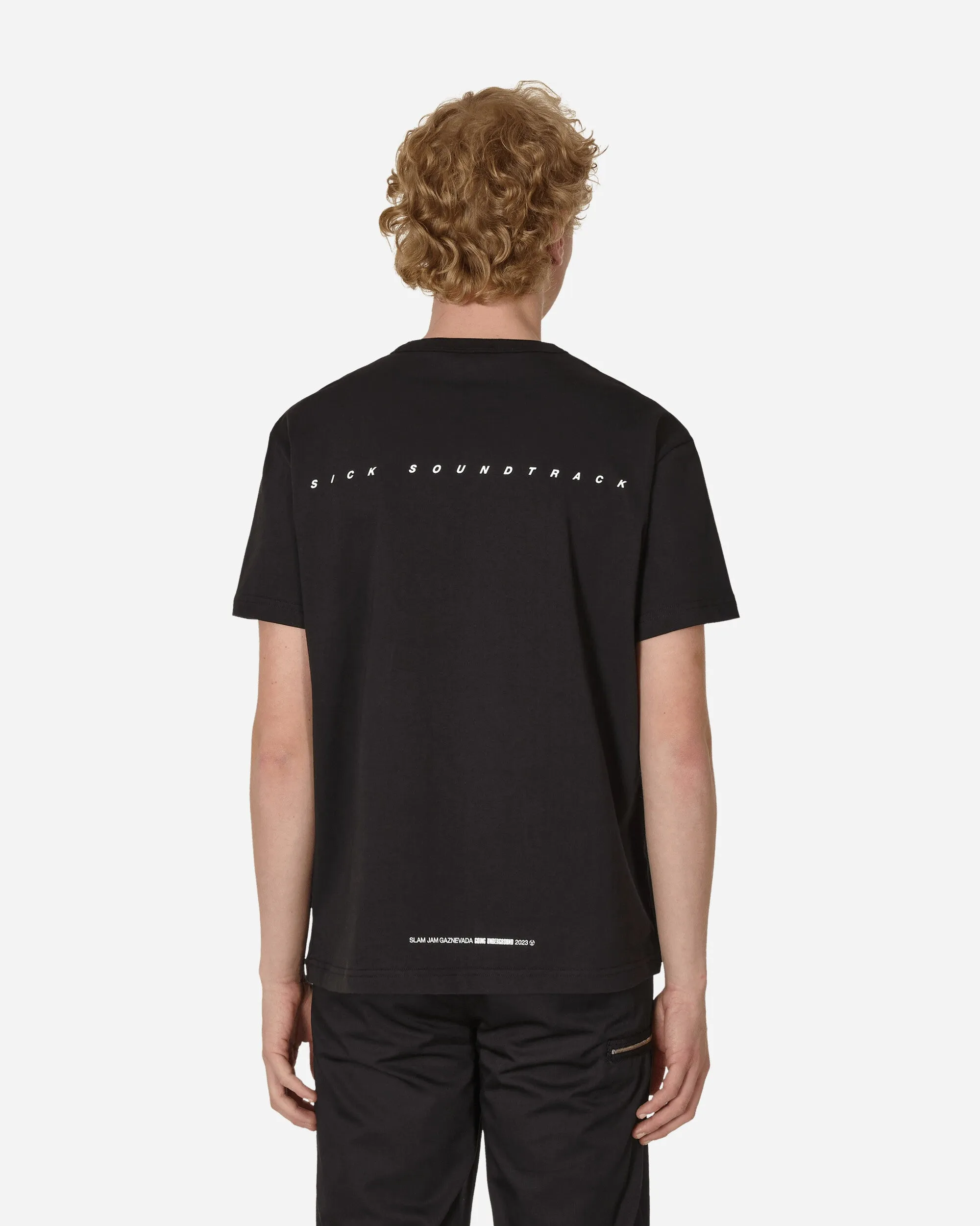 T-shirt graphique Gaznevada Noir