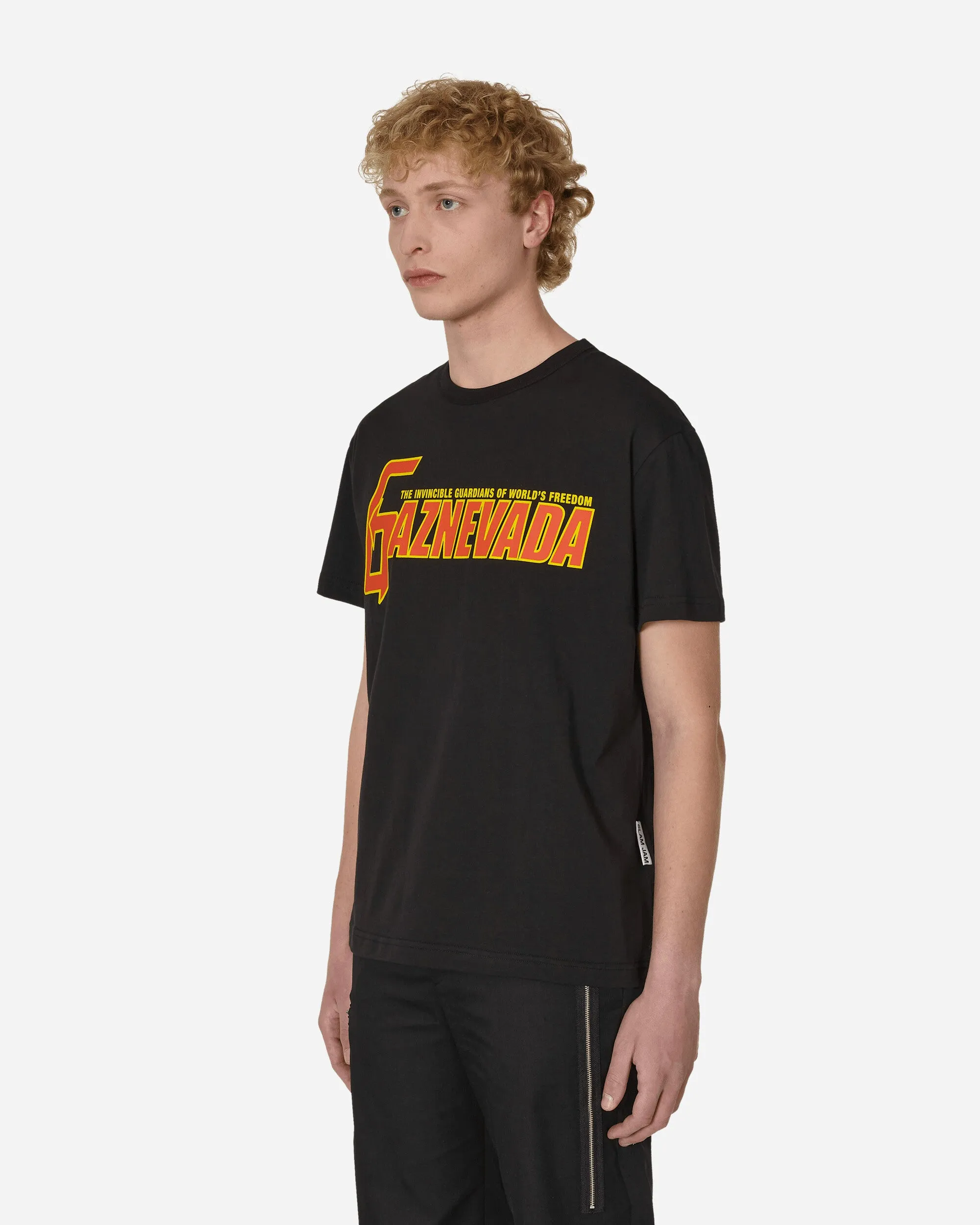 T-shirt graphique Gaznevada Noir