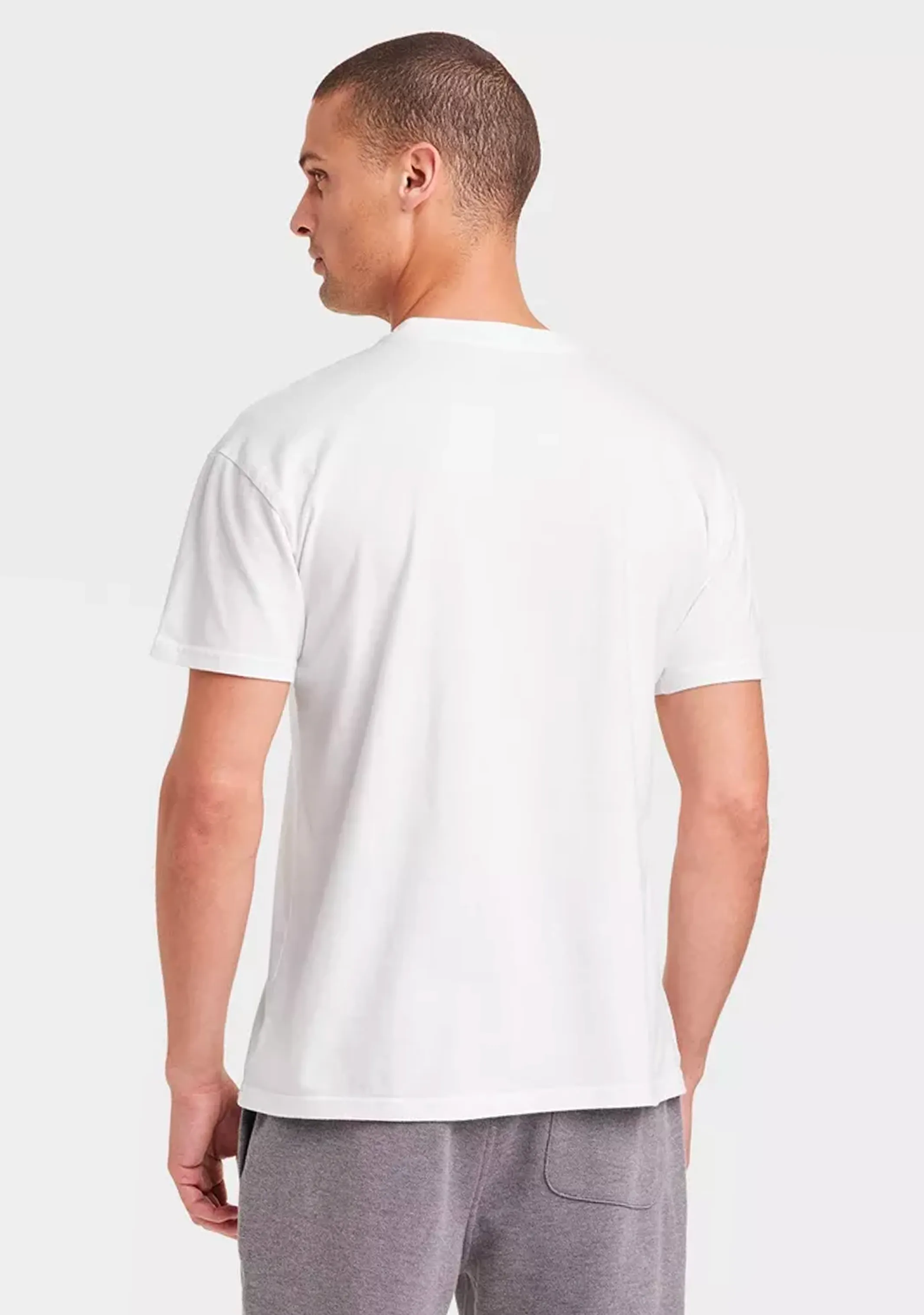 T-shirt de supporter adulte Gildan Leeds United Blanc