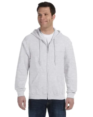 Gildan G186 Sweat à capuche mixte adulte lourd 50/50 avec fermeture éclair complète