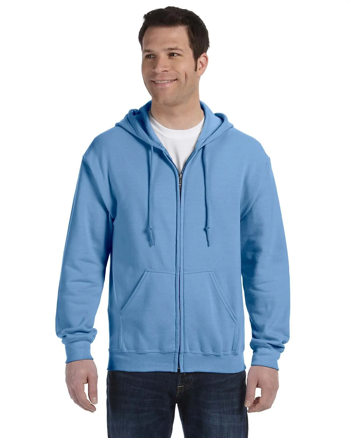 Gildan G186 Sweat à capuche mixte adulte lourd 50/50 avec fermeture éclair complète