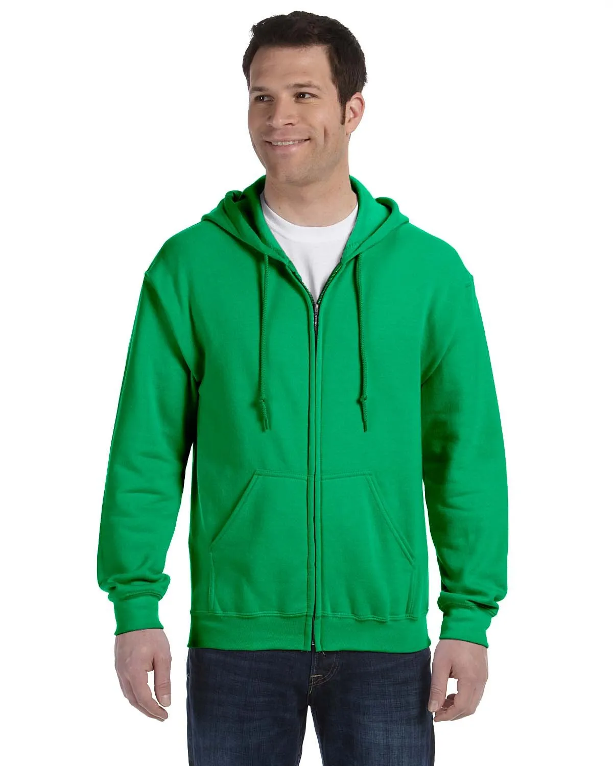 Gildan G186 Sweat à capuche mixte adulte lourd 50/50 avec fermeture éclair complète