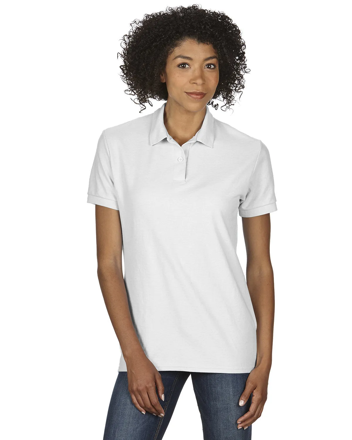 Gildan G728L Polo Double Piqué pour Femmes 6 oz