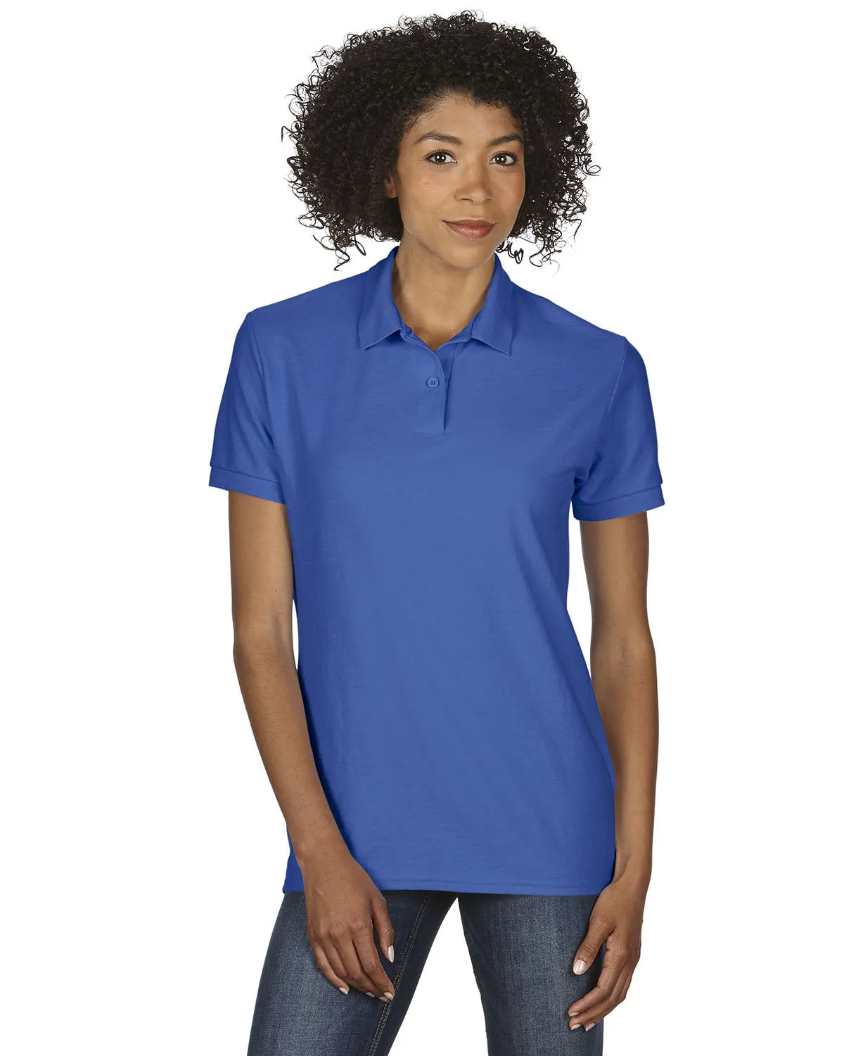 Gildan G728L Polo Double Piqué pour Femmes 6 oz