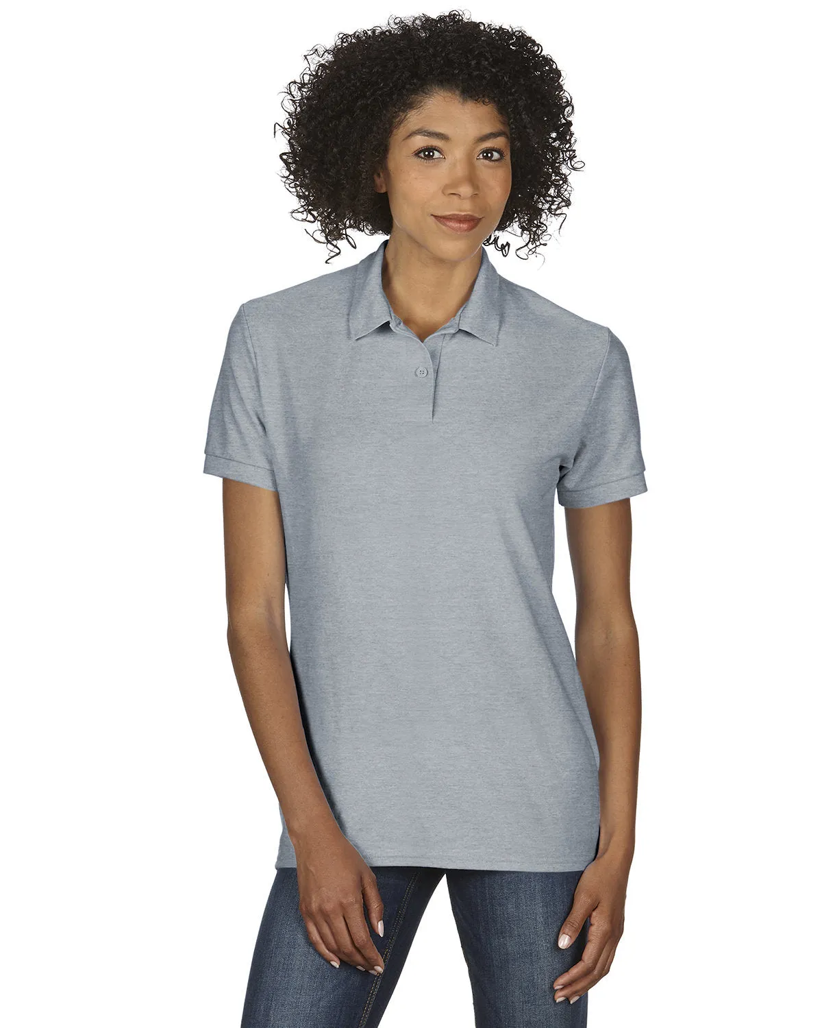Gildan G728L Polo Double Piqué pour Femmes 6 oz