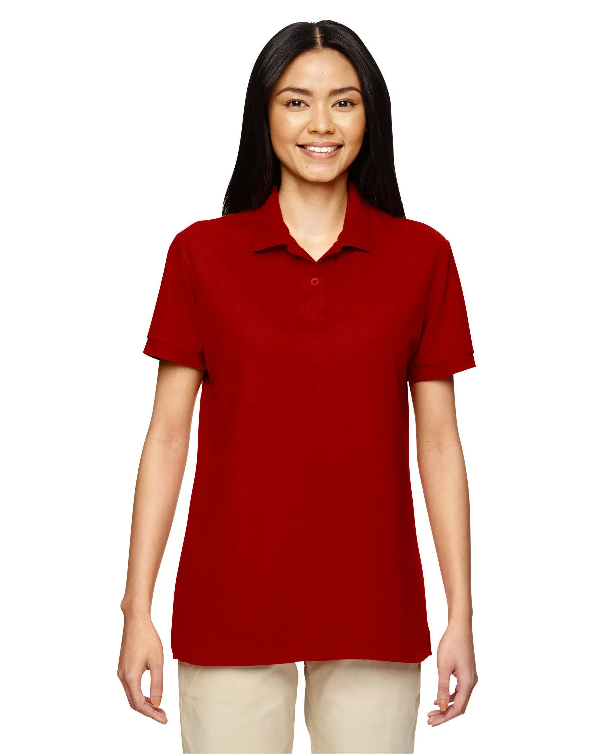 Gildan G728L Polo Double Piqué pour Femmes 6 oz