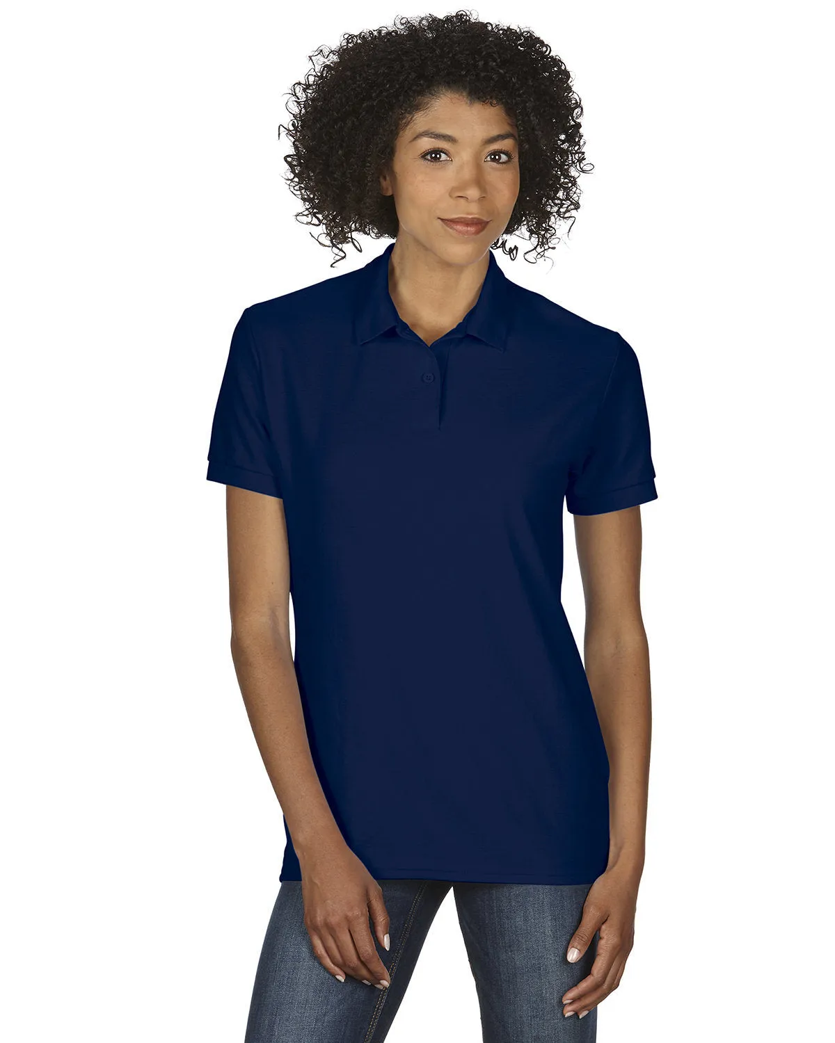 Gildan G728L Polo Double Piqué pour Femmes 6 oz