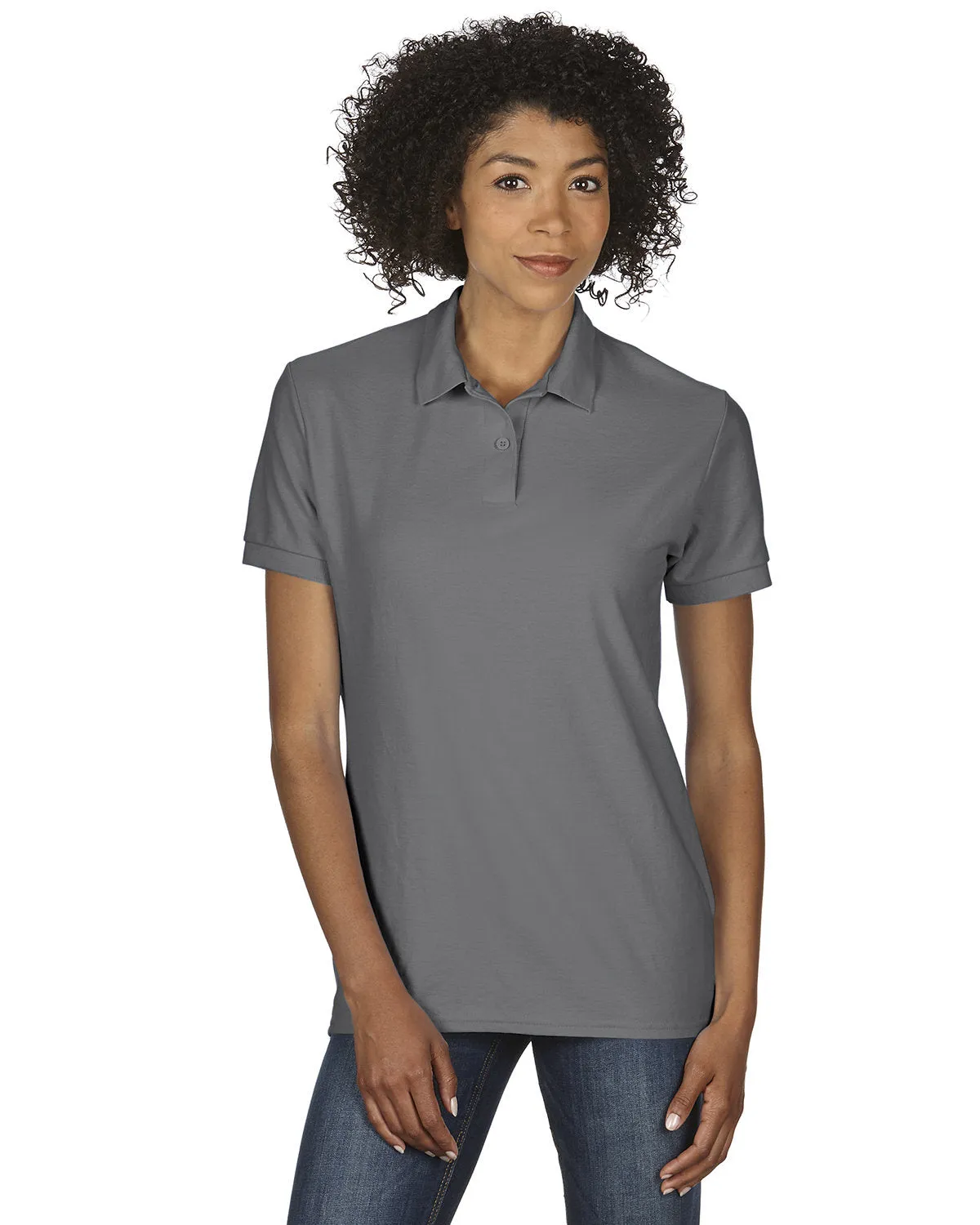 Gildan G728L Polo Double Piqué pour Femmes 6 oz