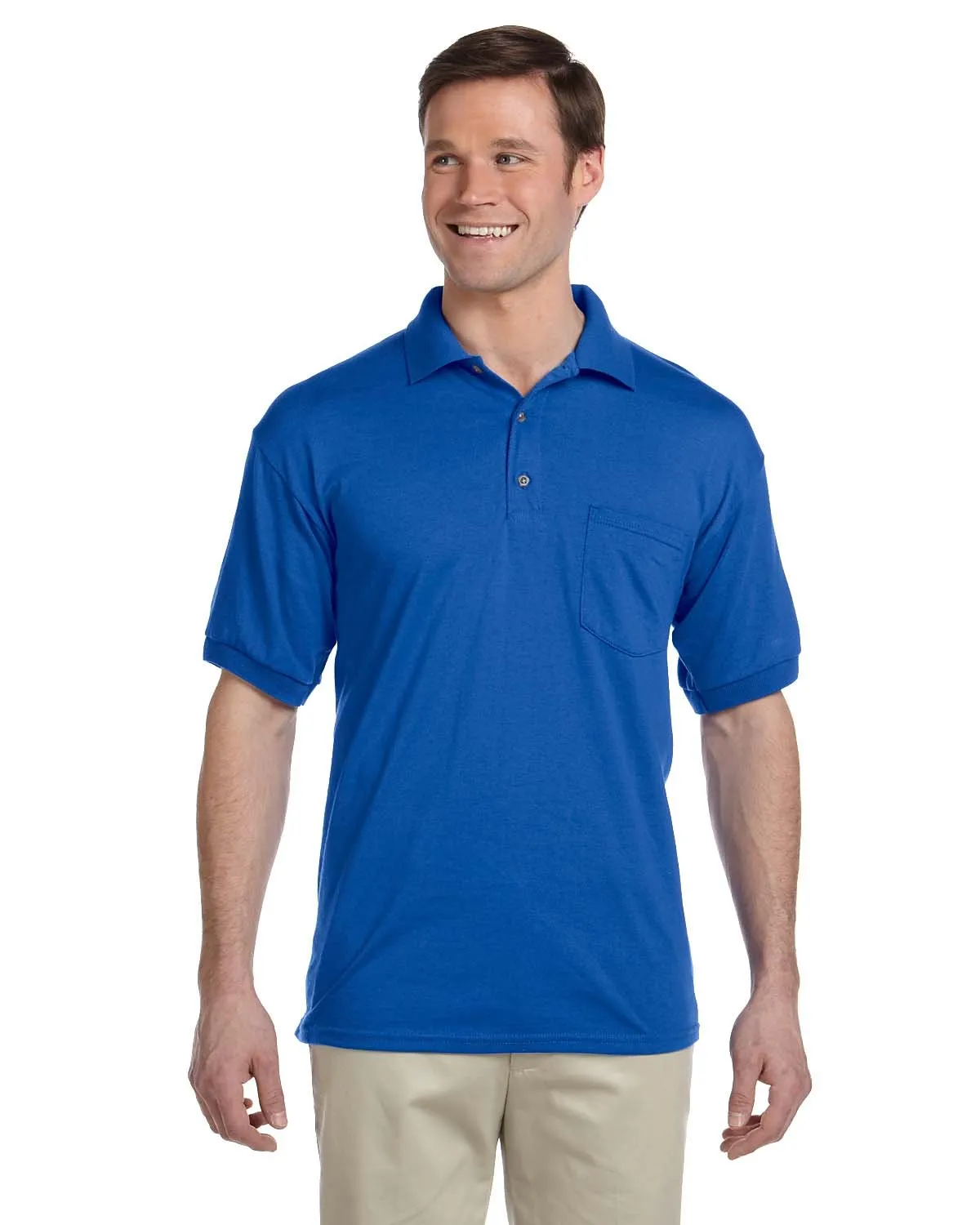Polo Jersey 50/50 pour adulte Gildan G890 avec poche