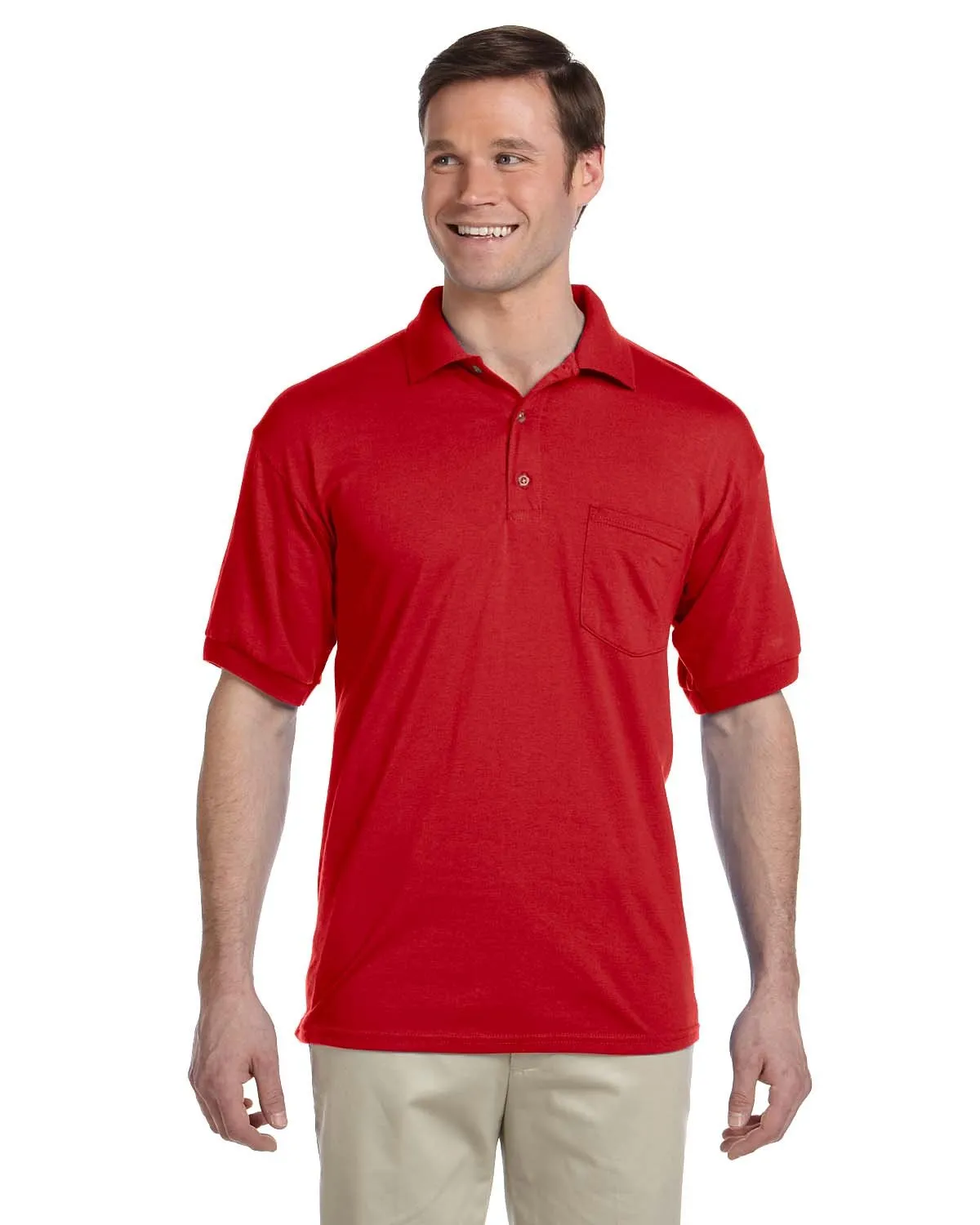 Polo Jersey 50/50 pour adulte Gildan G890 avec poche