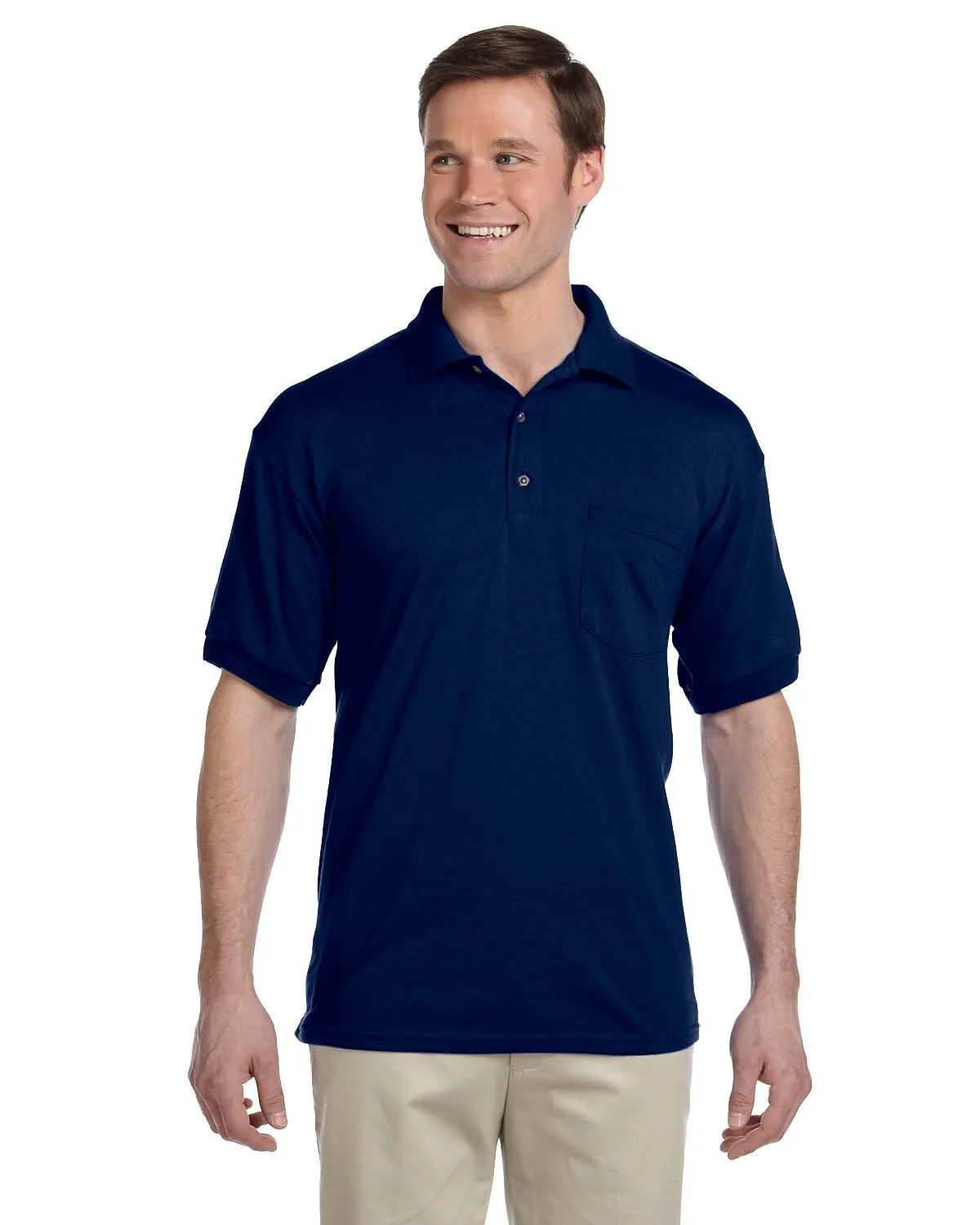 Polo Jersey 50/50 pour adulte Gildan G890 avec poche