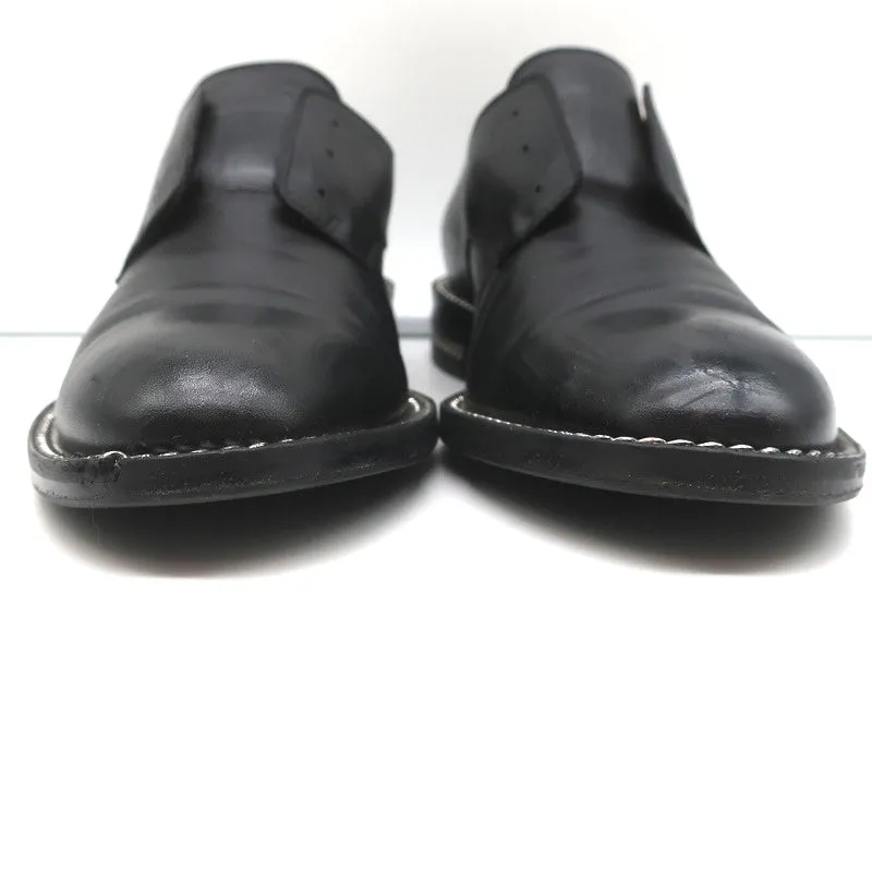 Derby Oxfords Givenchy en cuir noir avec chaîne taille 37 sans lacets