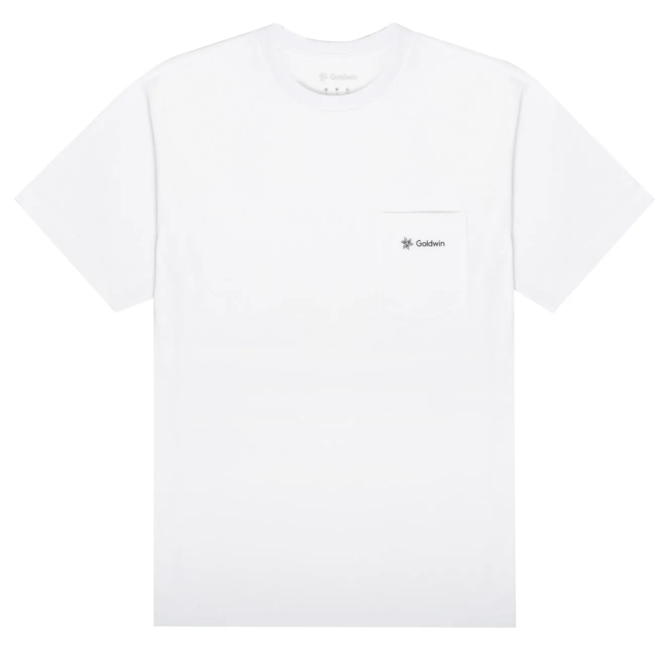 T-shirt à poche Goldwin Blanc